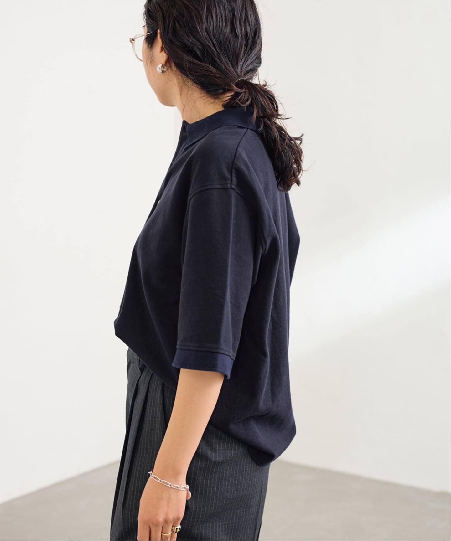 FRAMeWORK LOEFF/ロエフ 別注ポロシャツ FRAMeWORK ポロシャツ ポロ LOEFF/ロエフ 別注ポロシャツ