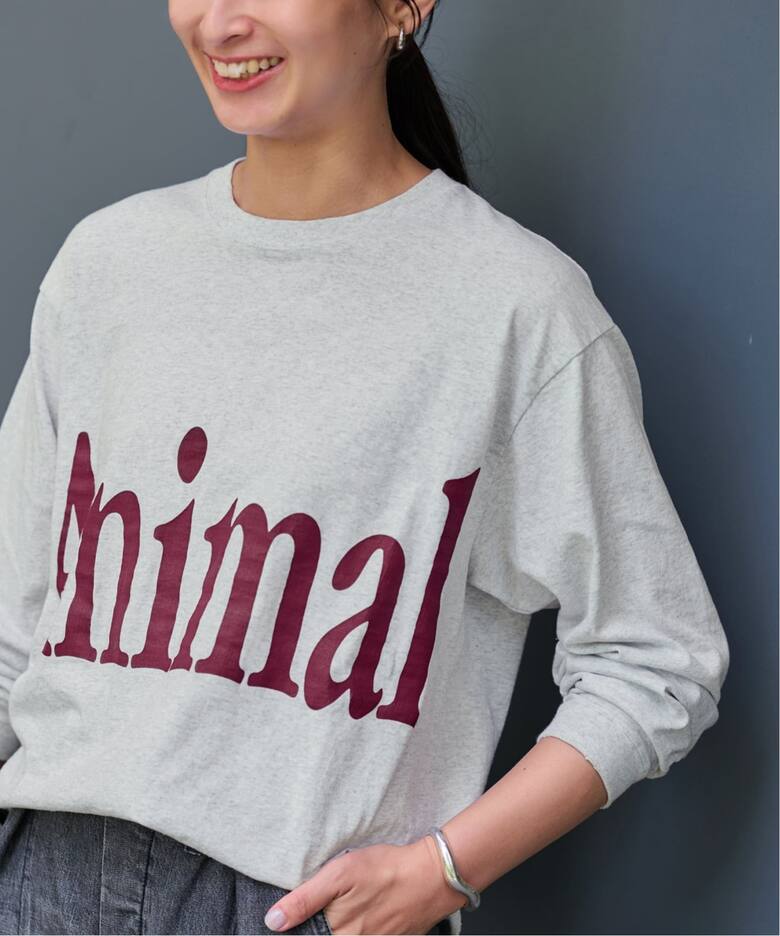 STUDIO WEAREALLANIMALS 別注 ANIMALS ロングスリーブ（Tシャツ  