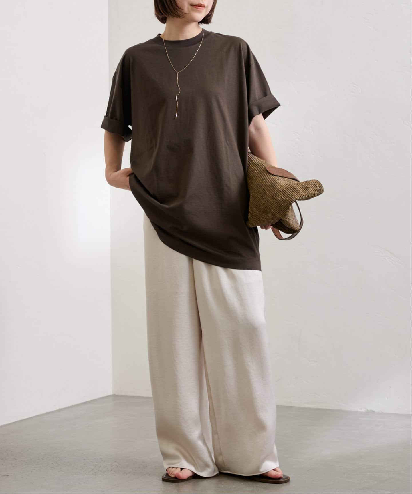 tシャツ LOEFF/ロエフ SVN CTN BIG T レディース LOEFF/ロエフ SVN CTN BIG T（Tシャツ／カットソー）｜FRAMeWORK