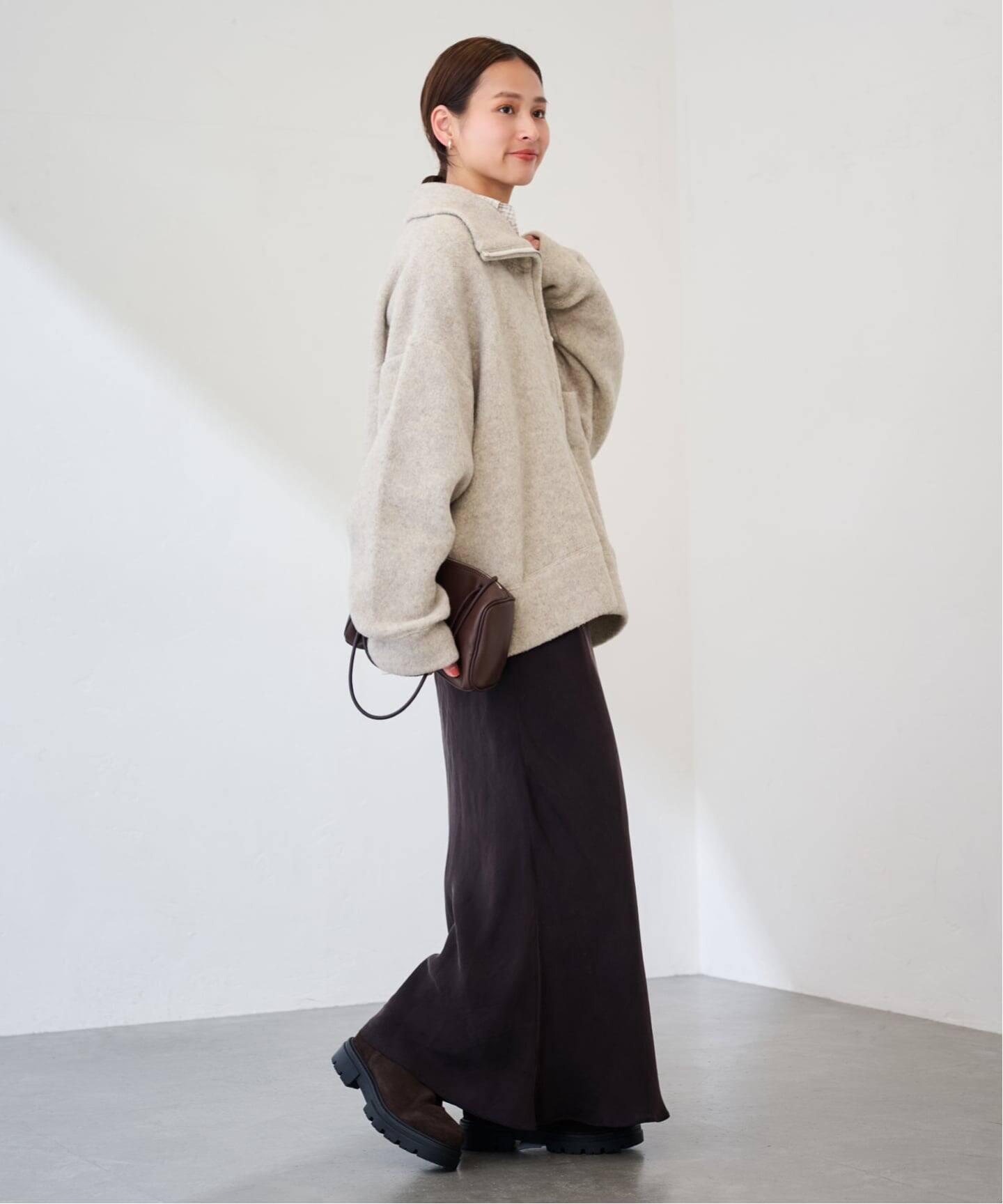 SEEALL/シーオール 別注ZIP PULL SWEATER（ニット／セーター