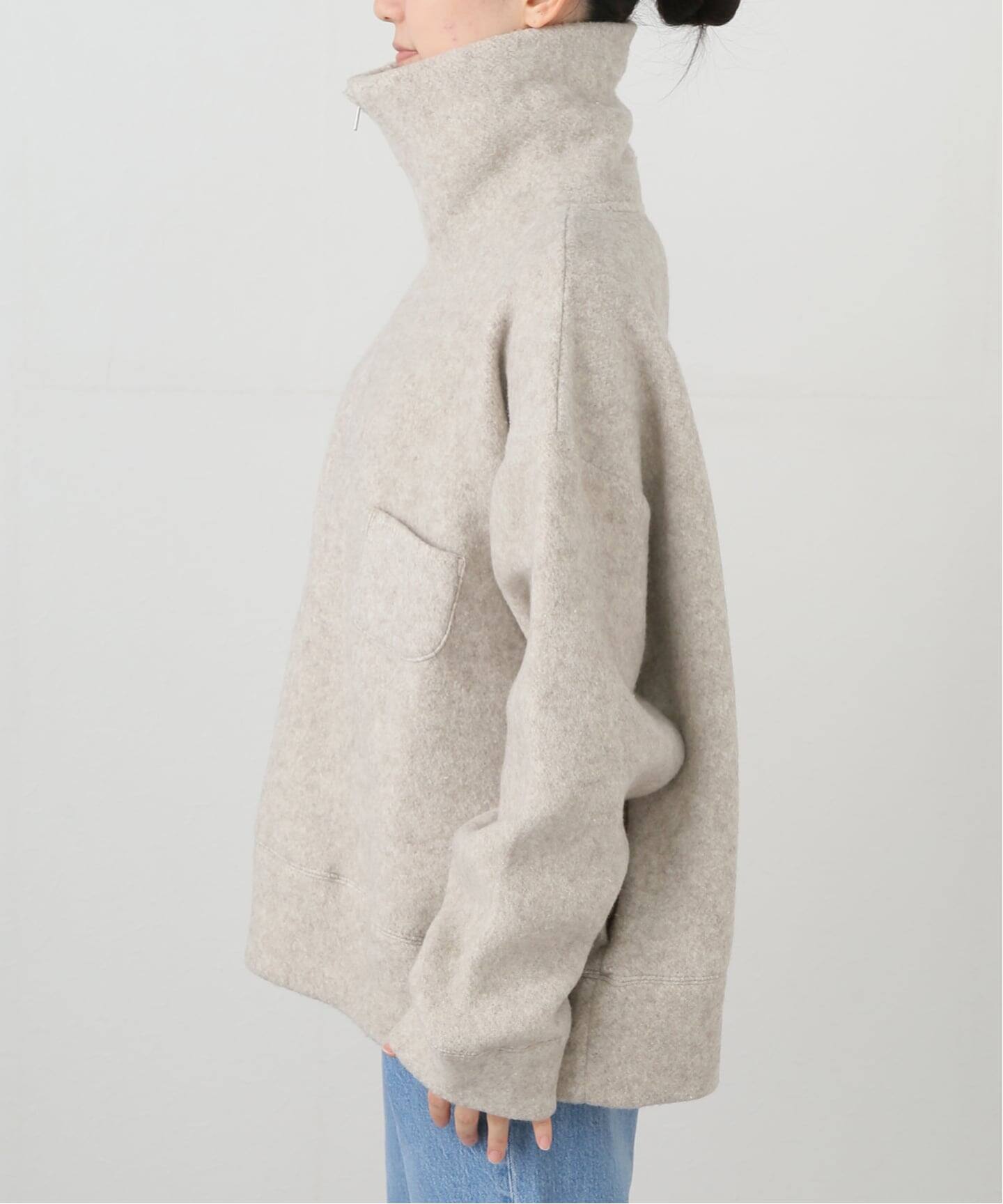 SEEALL/シーオール 別注ZIP PULL SWEATER（ニット／セーター