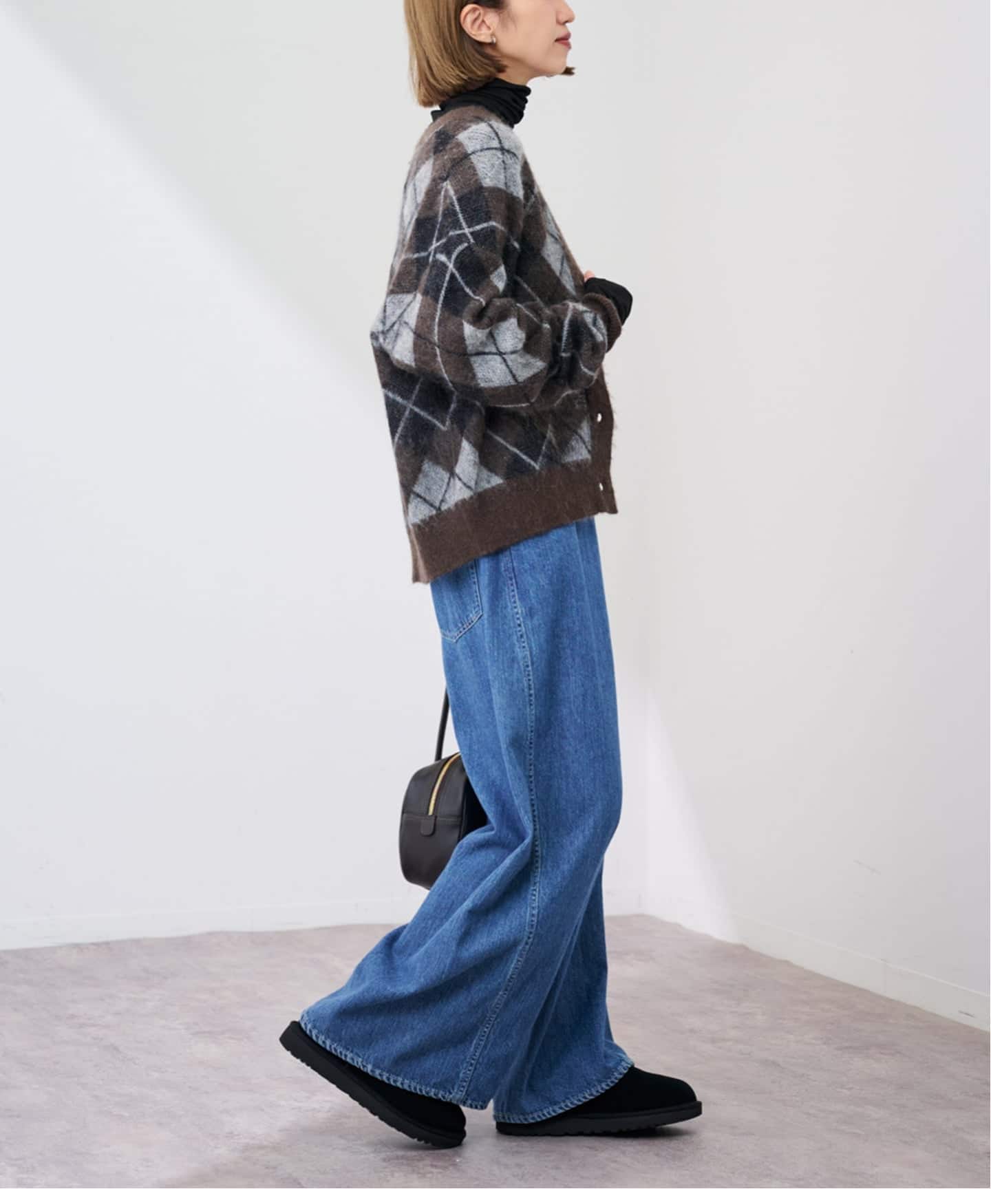 ATON/エイトン MODAL SILK JERSEY TURTLENECK（Tシャツ／カットソー