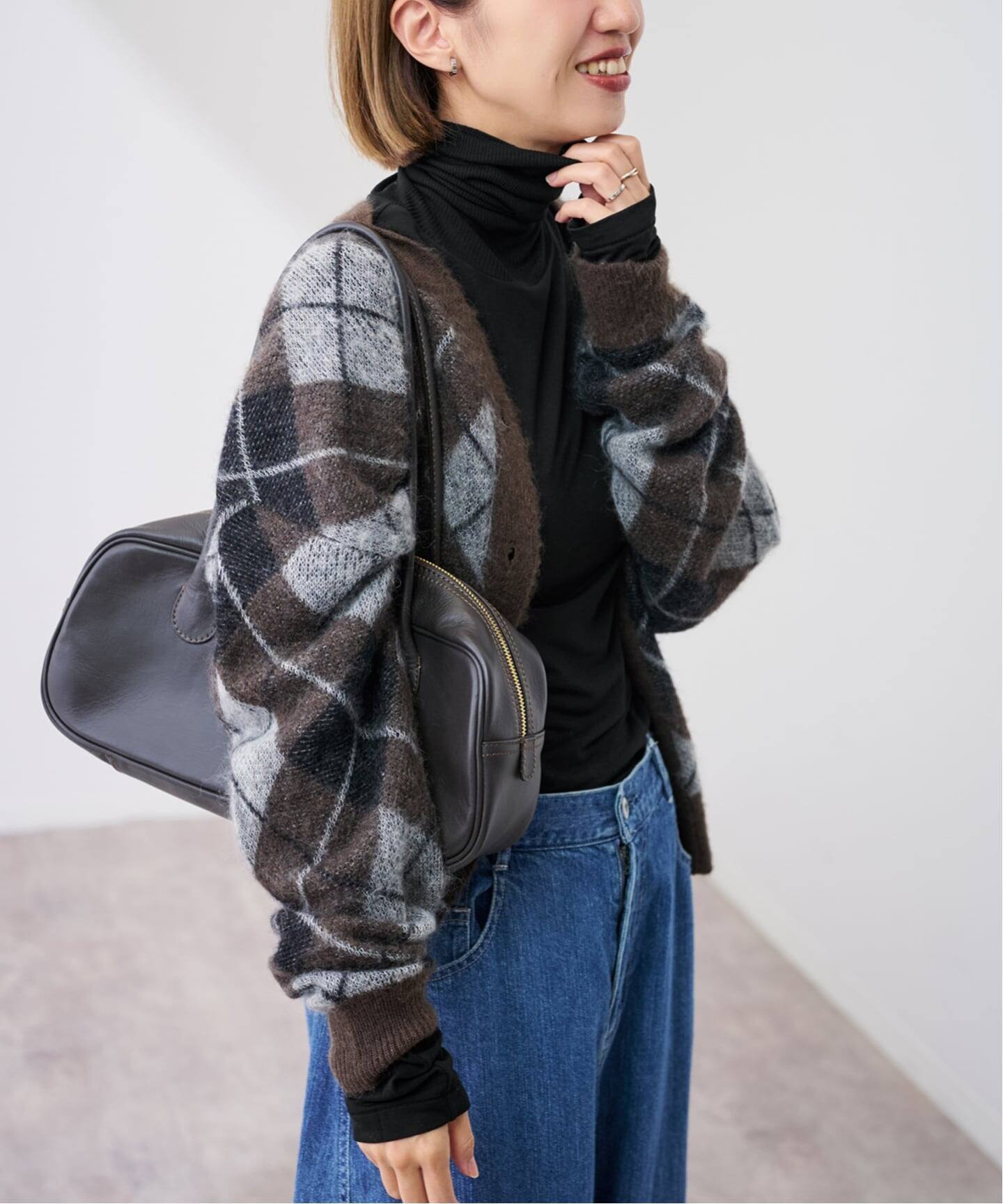 ATON/エイトン MODAL SILK JERSEY TURTLENECK（Tシャツ／カットソー