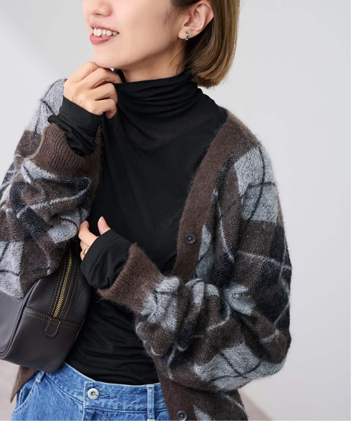 トップス Eno velour jersey zip tops – ENOF