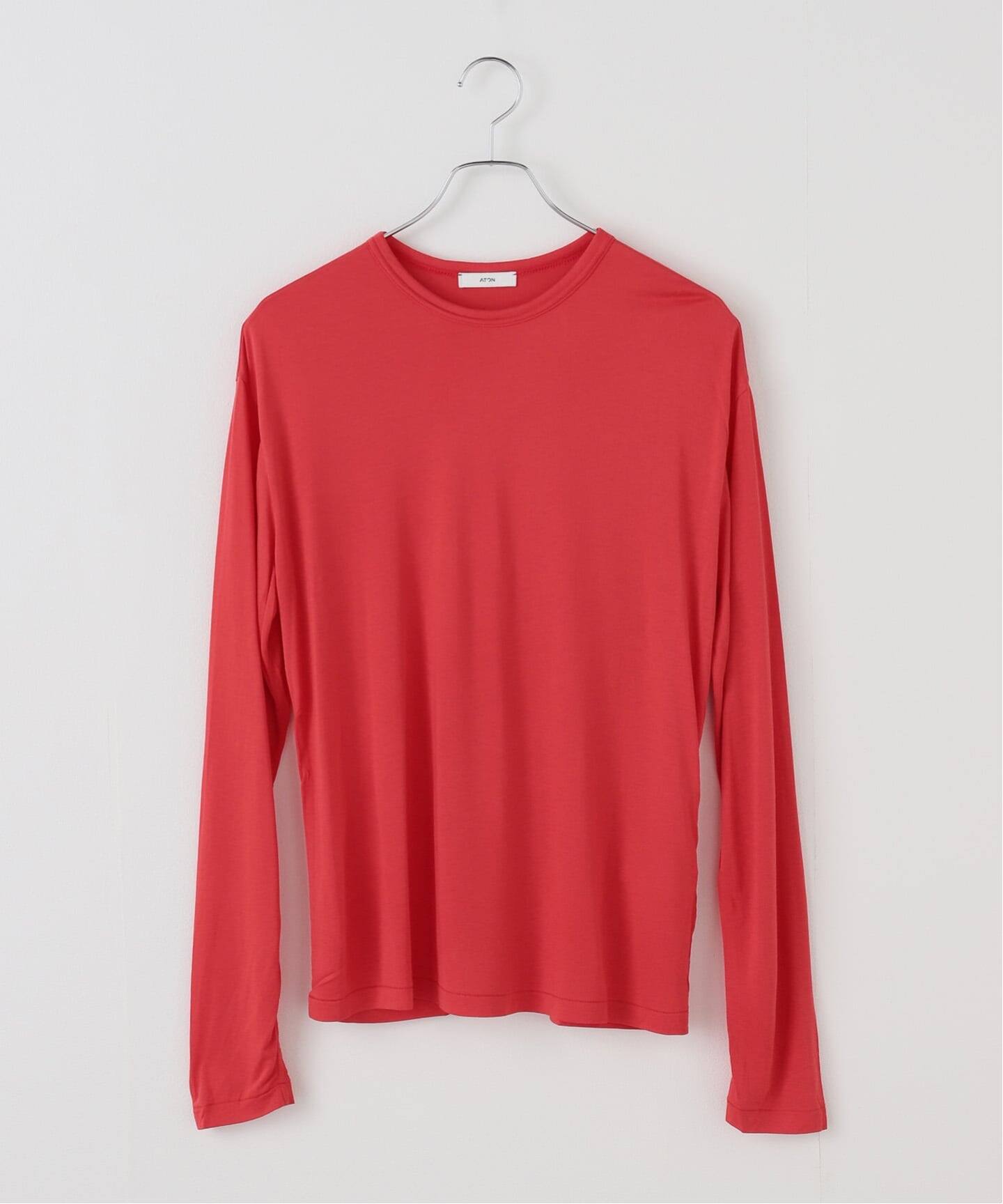 ATON MODAL SILK JERSEY | シルク混プルオーバーM絹 ATON MODAL SILK JERSEY | シルク混プルオーバーM絹 - メルカリ