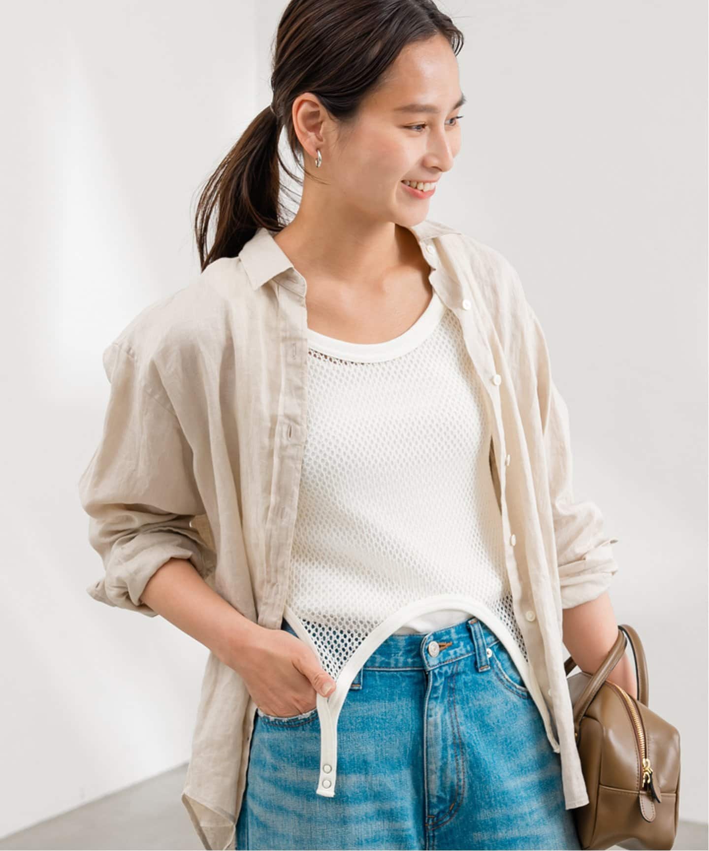 JANE SMITH/ジェーンスミス MESH UP DOWN TANK TOP（タンク