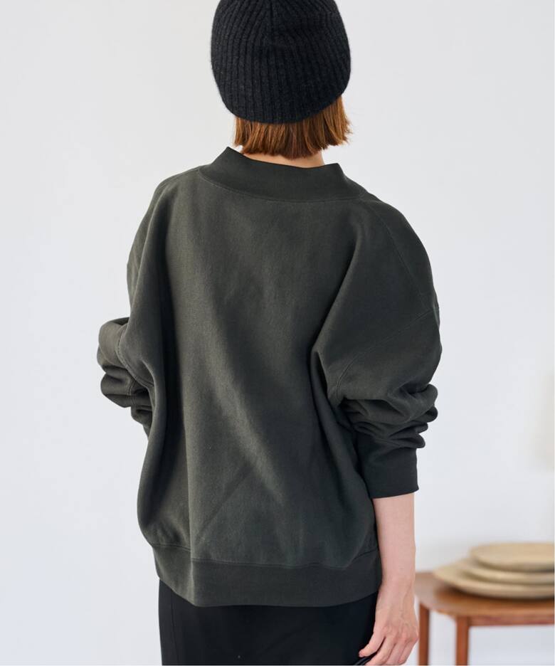 Champion/チャンピオン 別注REVERSE WEAVE11.5OZロゴハーフジップ 
