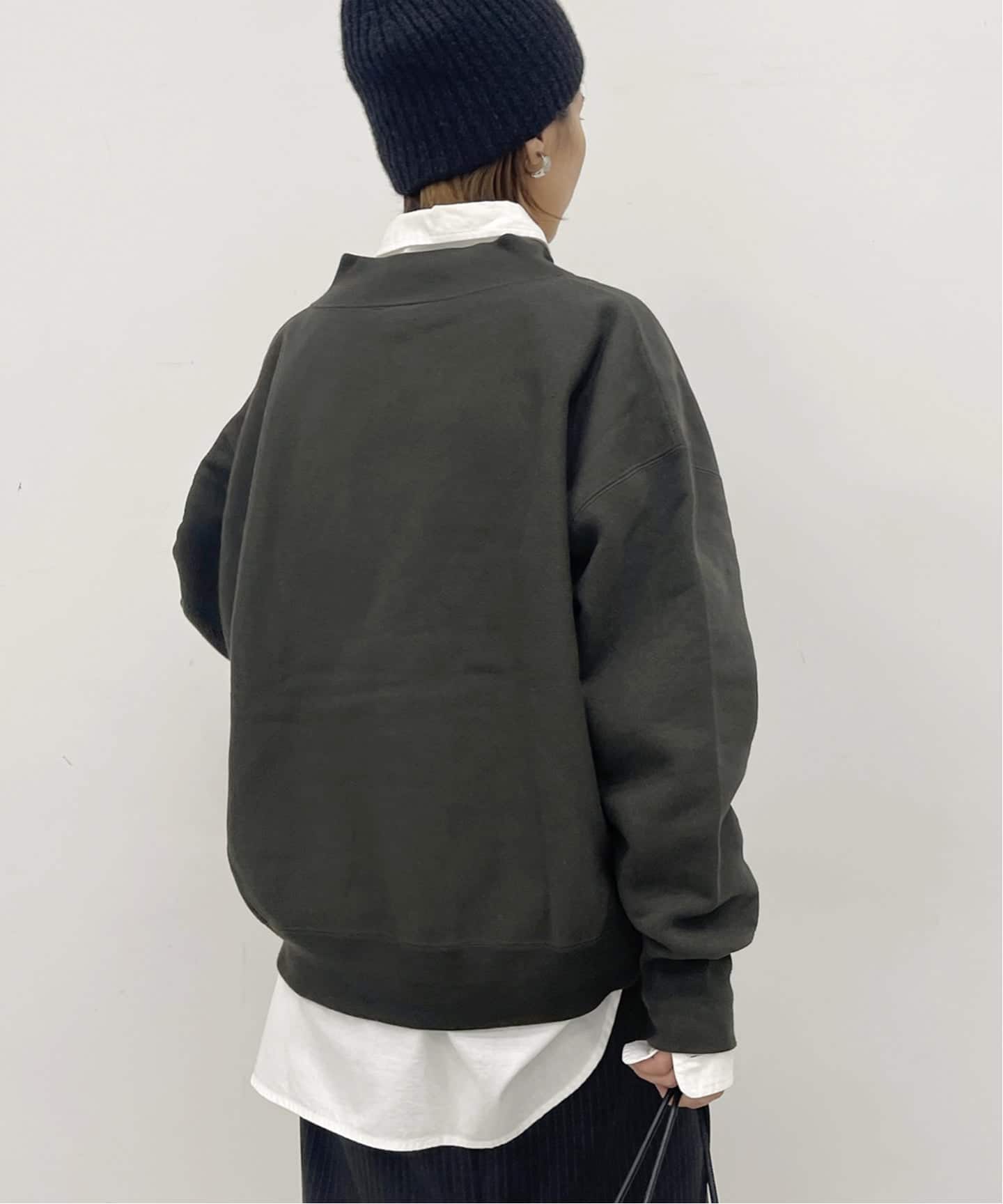 Champion/チャンピオン 別注REVERSE WEAVE11.5OZロゴハーフジップ