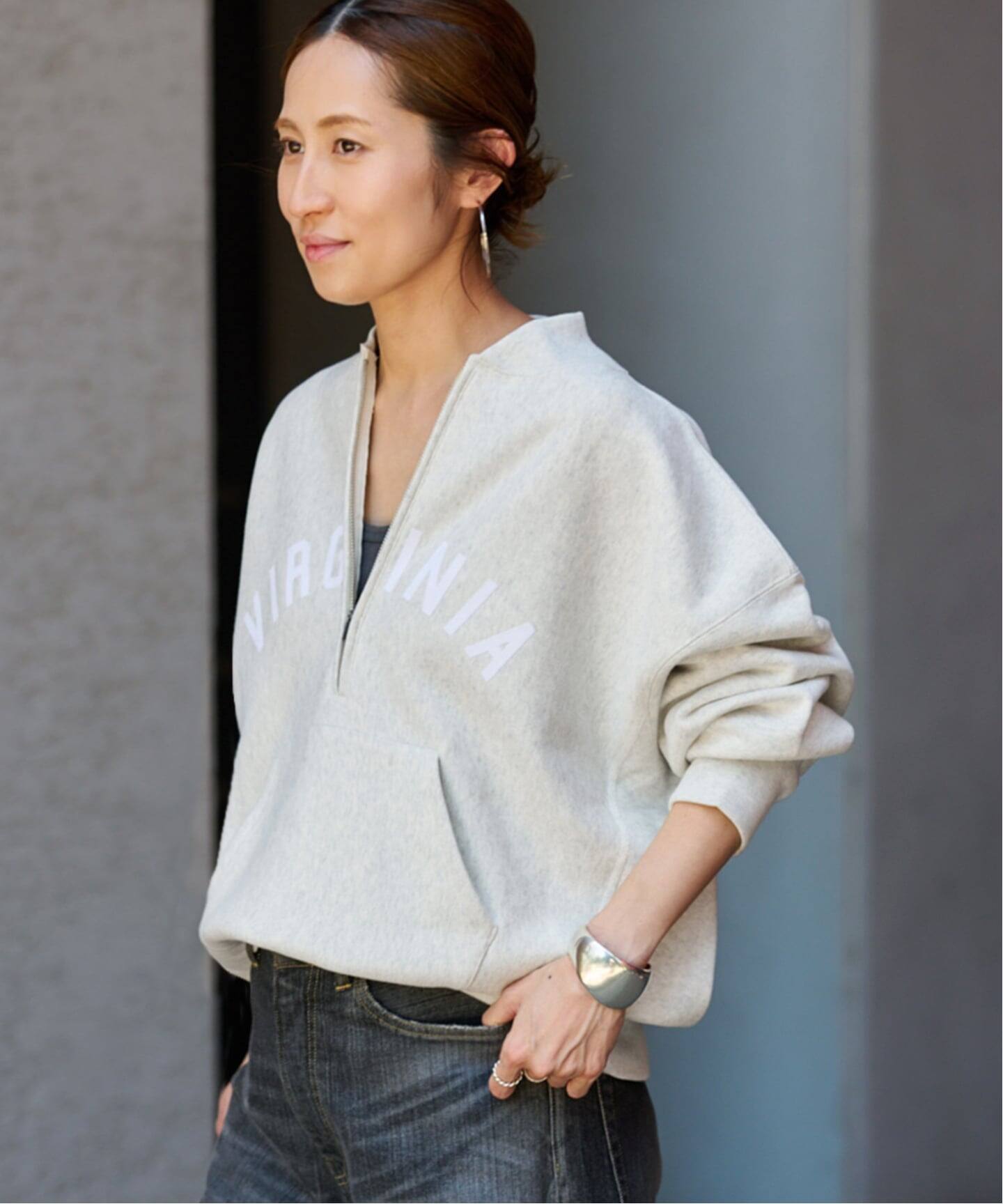 チャンピオン　フレームワーク FRAMeWORK トレーナー スウェット Champion/チャンピオン 別注