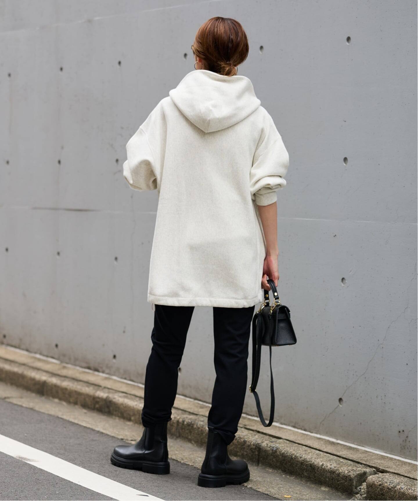 ≪予約≫Champion 別注REVERSE WEAVE11.5OZフードハーフジップ