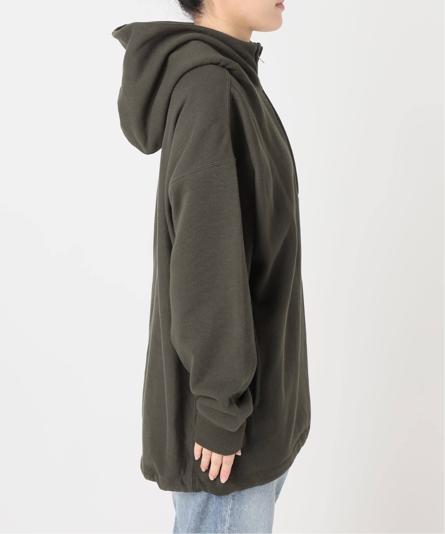 ≪予約≫Champion 別注REVERSE WEAVE11.5OZフードハーフジップ