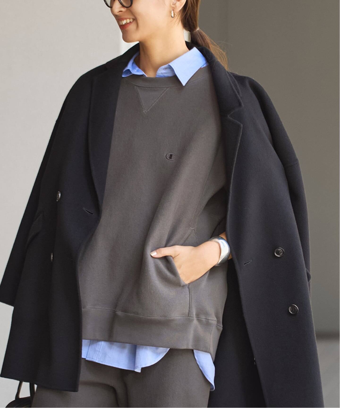 ≪予約≫Champion 別注製品染めREVERSE WEAVEポケット