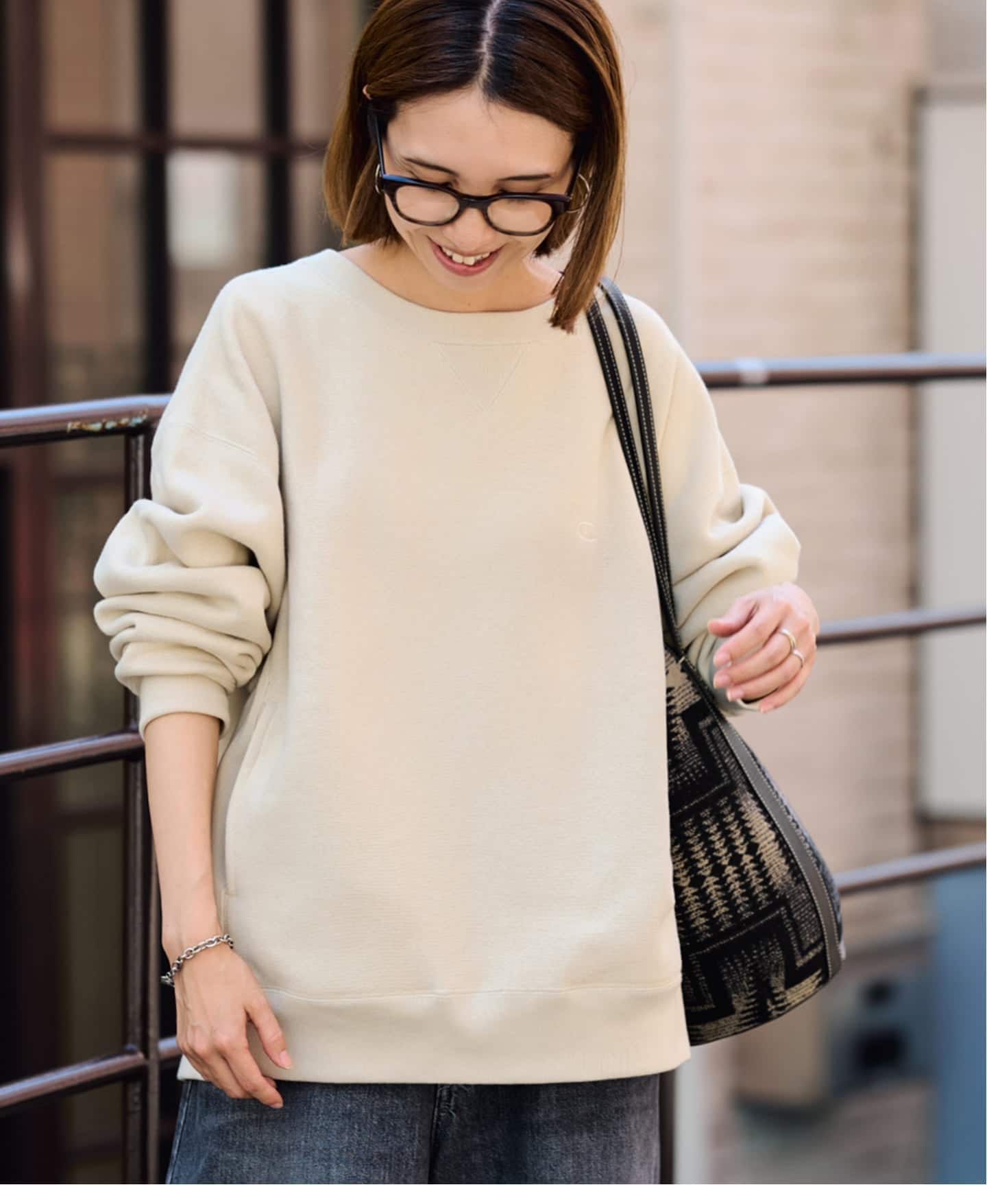 Champion 別注製品染めREVERSE WEAVEポケット（スウェット