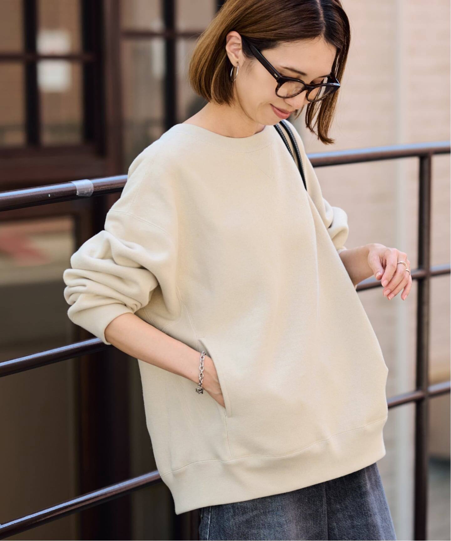 Champion 別注製品染めREVERSE WEAVEポケット（スウェット 