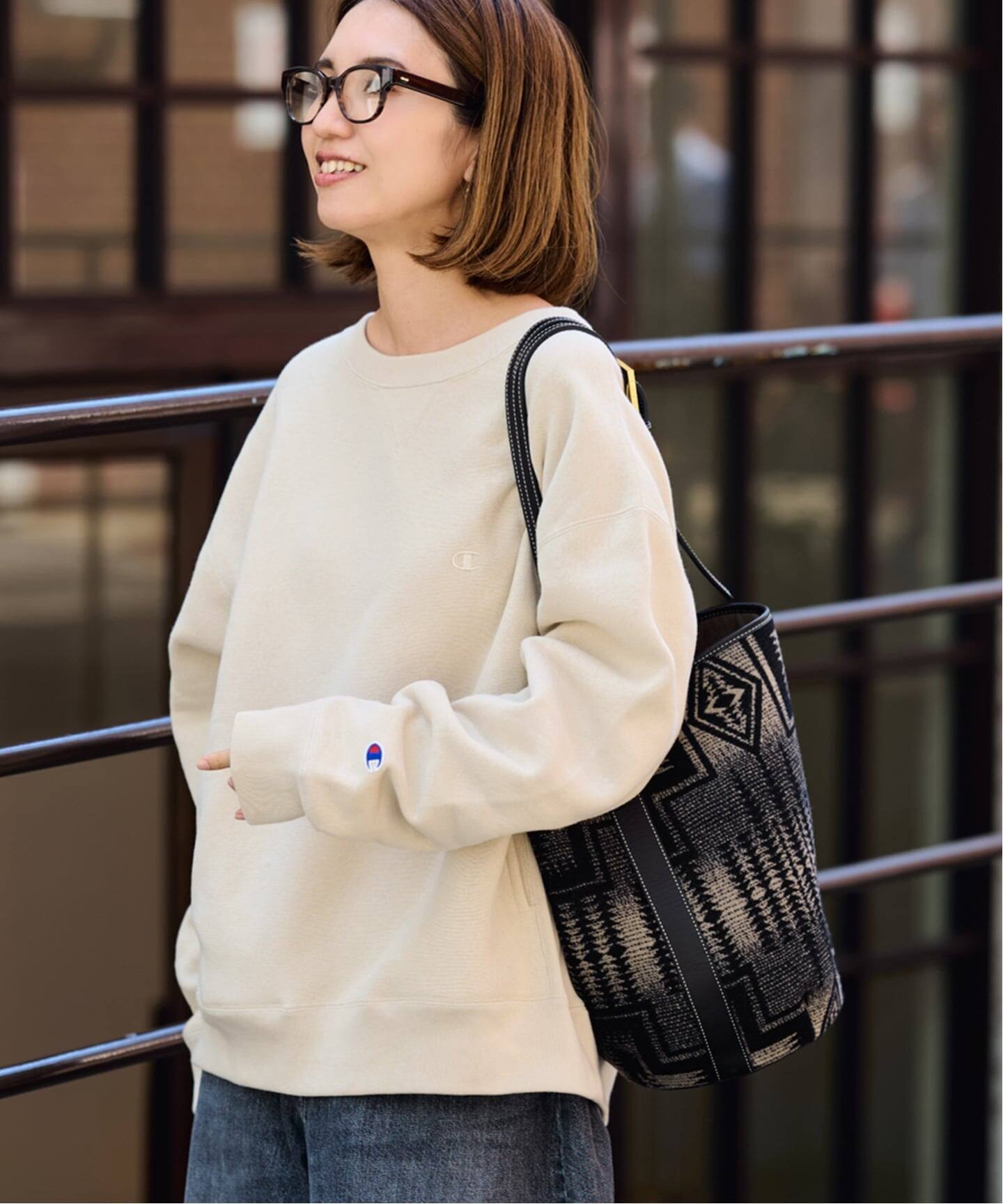Champion 別注製品染めREVERSE WEAVEポケット（スウェット 