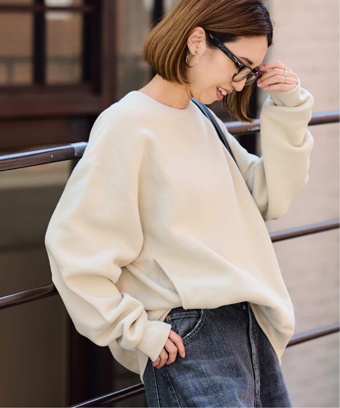 Champion 別注製品染めREVERSE WEAVEポケット（スウェット