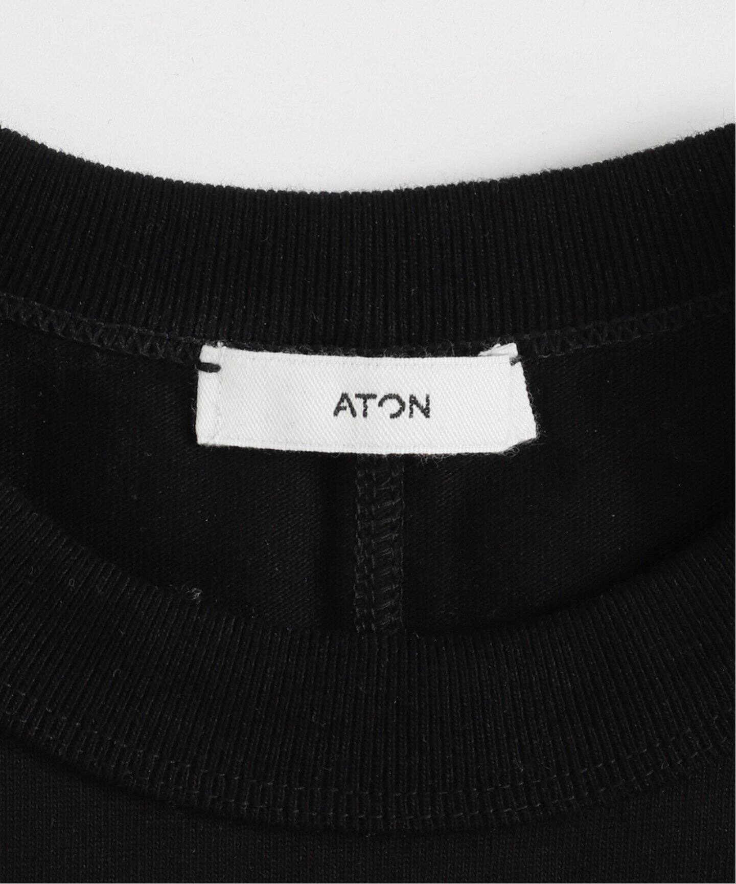 ATON/エイトン 12/-AIR SPINNING ROUND HEM タンクトップ（タンク 