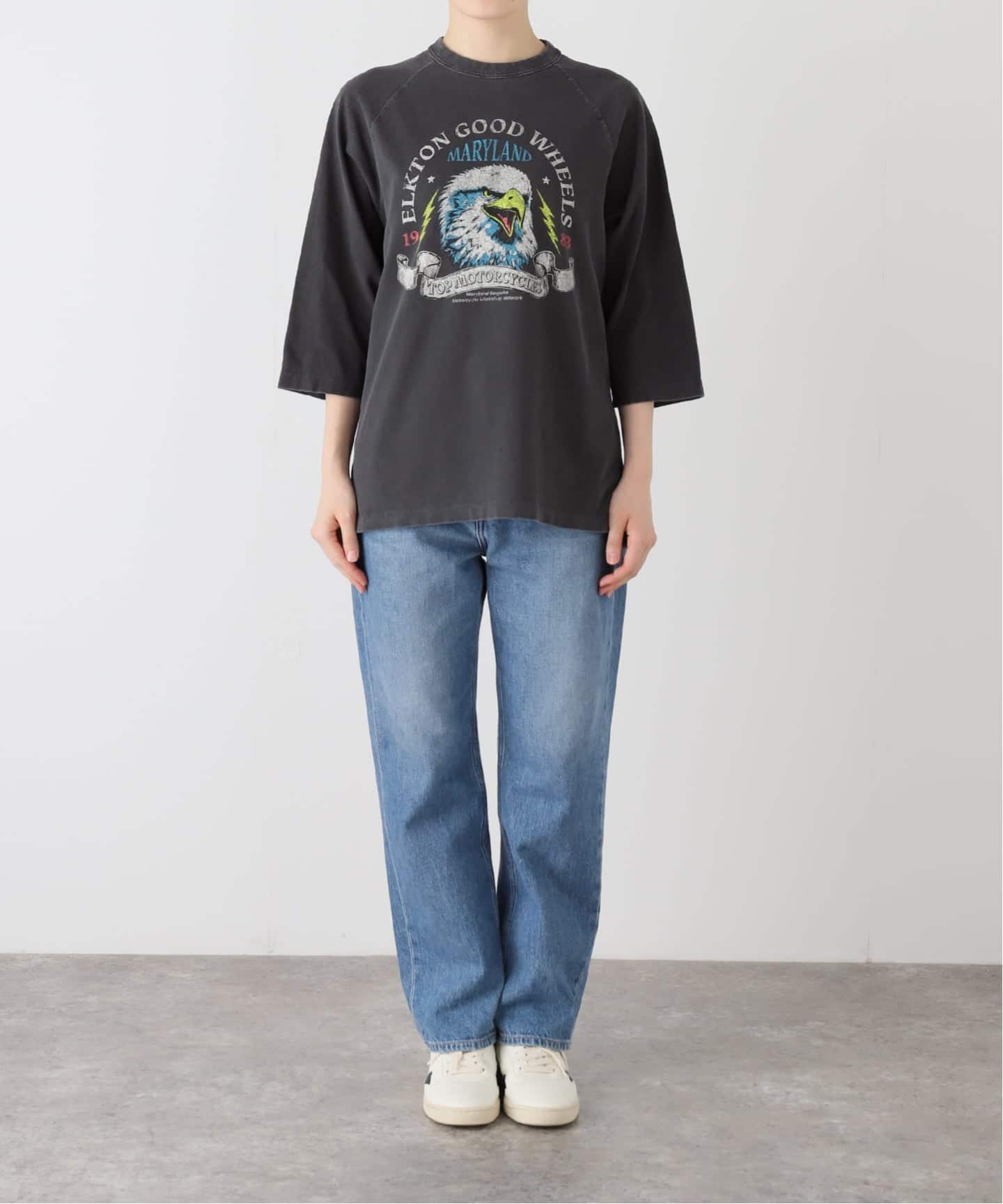 GOOD ROCK SPEED モーターサイクルラグランT（Tシャツ