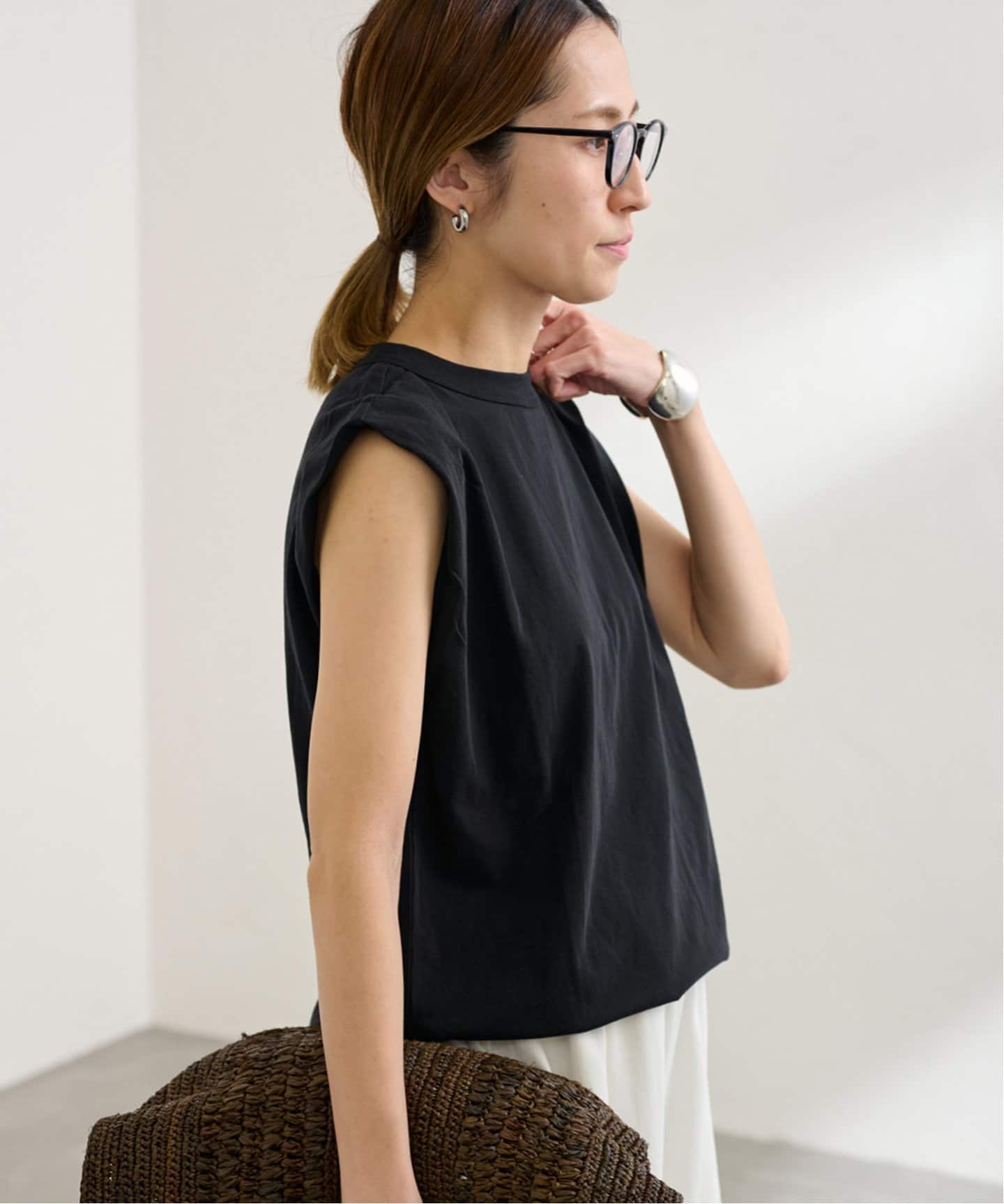 【新品】エイトン FRESCA SINGLE JERSEY TANK TOP FRESCA SINGLE JERSEY | TANK TOP – ATON | エイトン