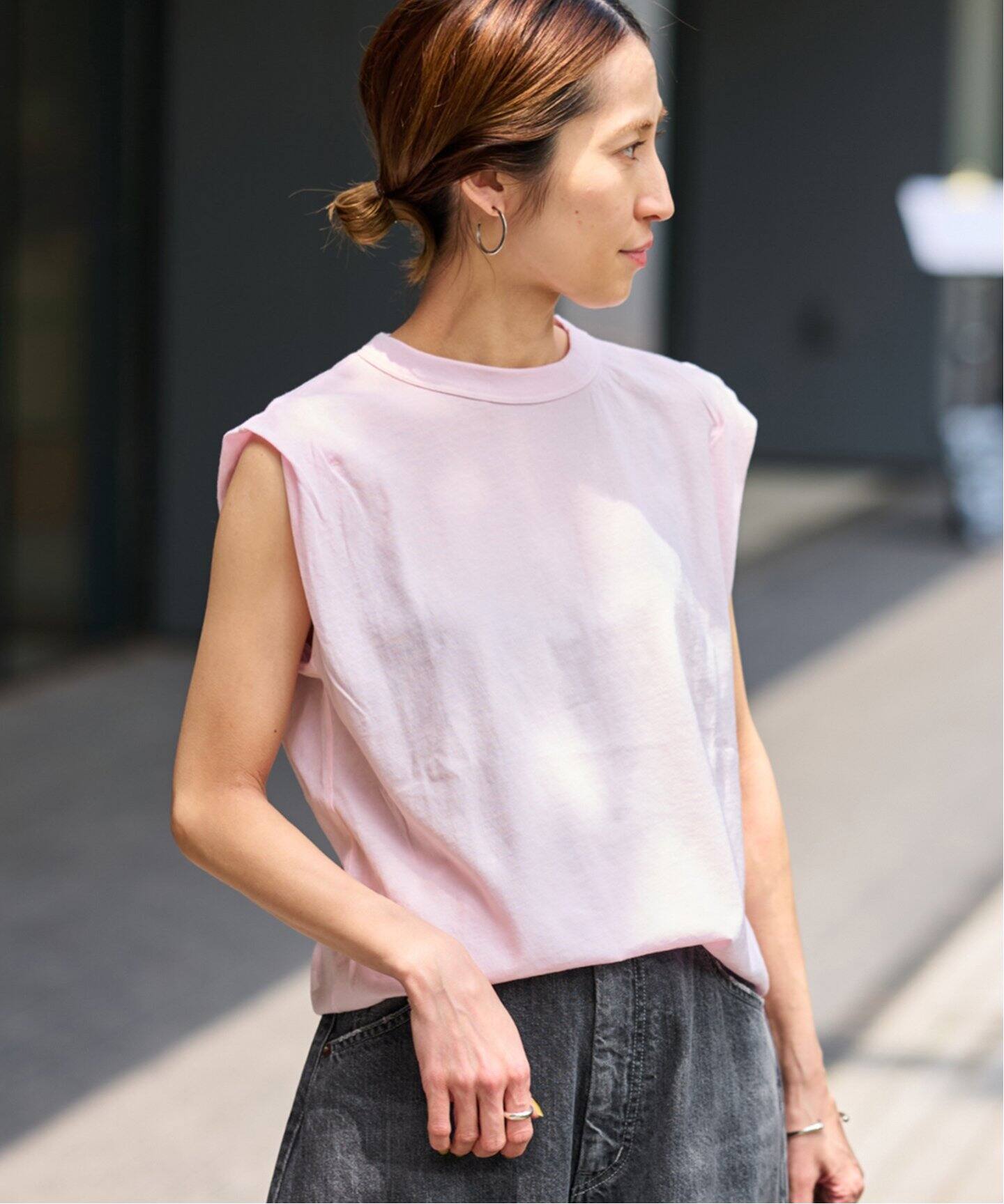 ≪追加≫ATON/エイトン FRESCA SINGLE JERSEY タンクトップ（T