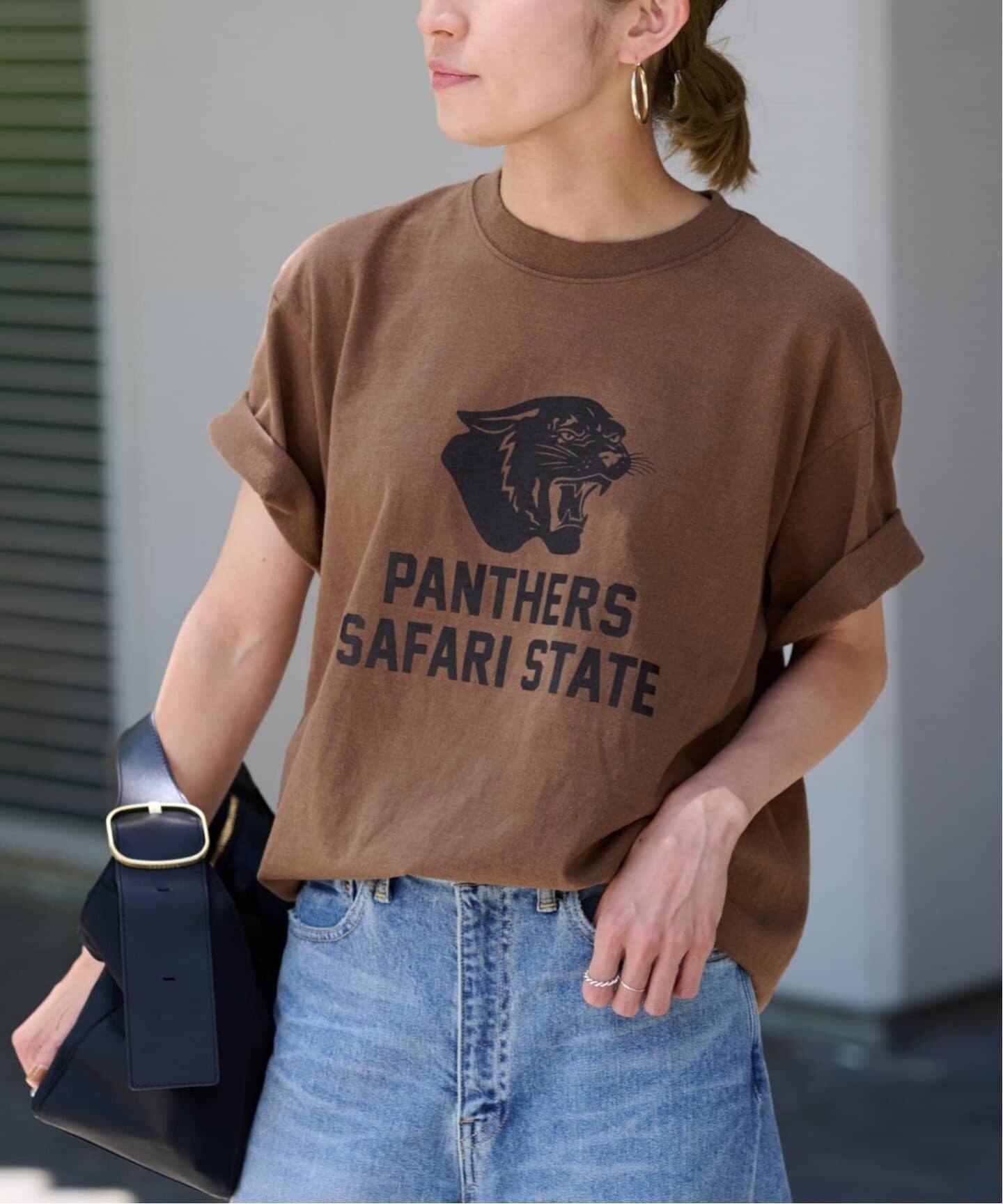 ★フレームワーク★GULFCOAST SPORTSWEAR Tシャツ ブラウン フレームワーク FRAMeWORK ≪予約≫GULFCOAST SPORTSWEAR 別注