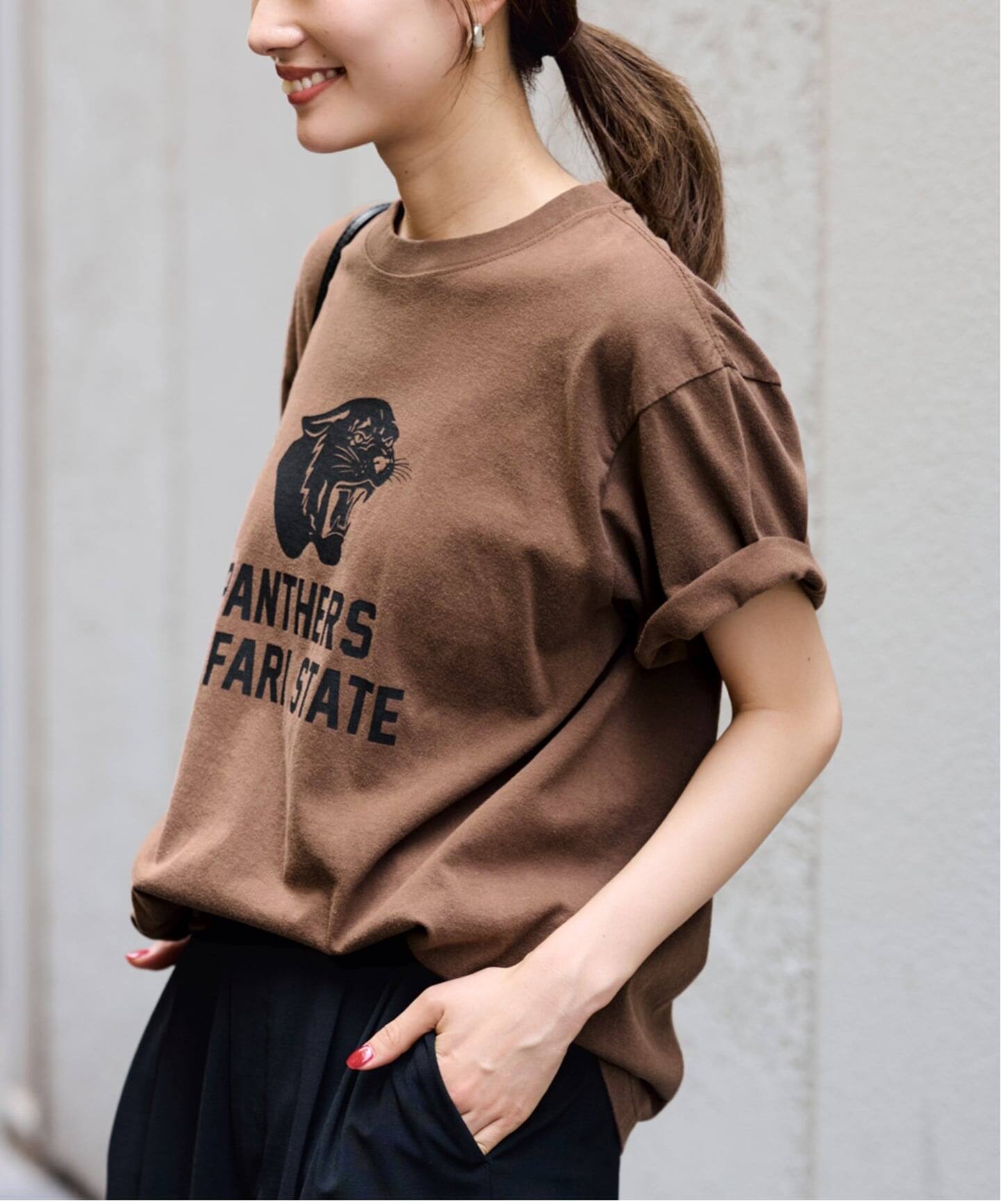 未使用タグ付　GULFCOAST SPORTSWEAR 別注CREW TEE 2 FRAMeWORK｜≪追加≫GULFCOAST SPORTSWEAR 別注CREW TEE 2