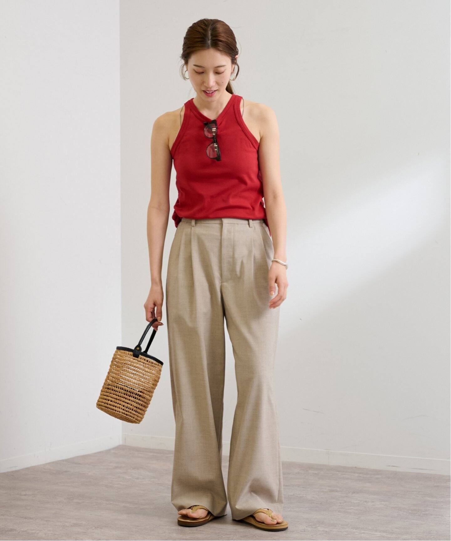 ONIT COTTON RIB AMERICAN/S タンクトップ（タンクトップ）｜FRAMeWORK 