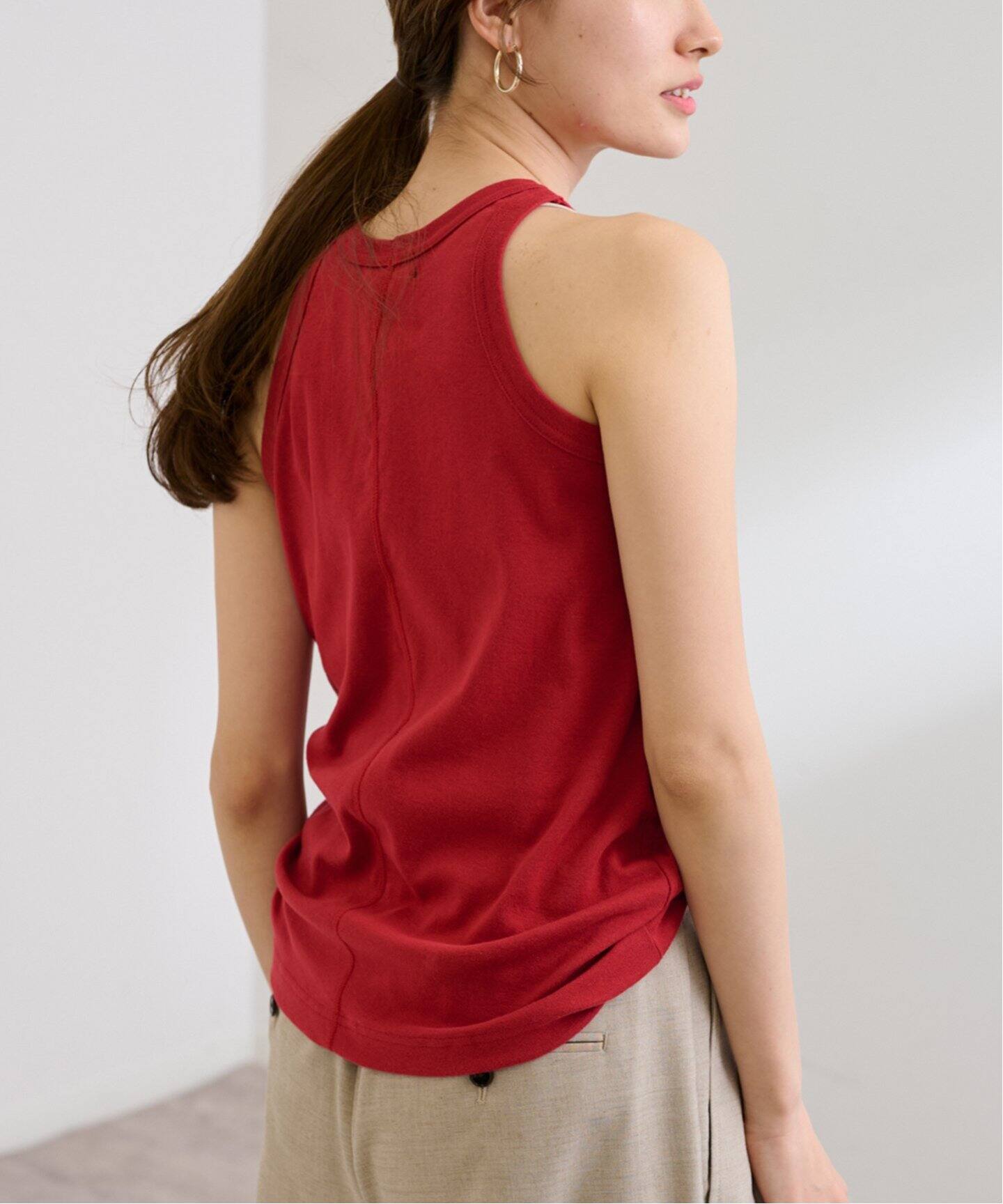 ONIT オニット コットンリブ タンクトップ 新品 ONIT オニット コットンリブ タンクトップ 新品 COTTON RIB TANK