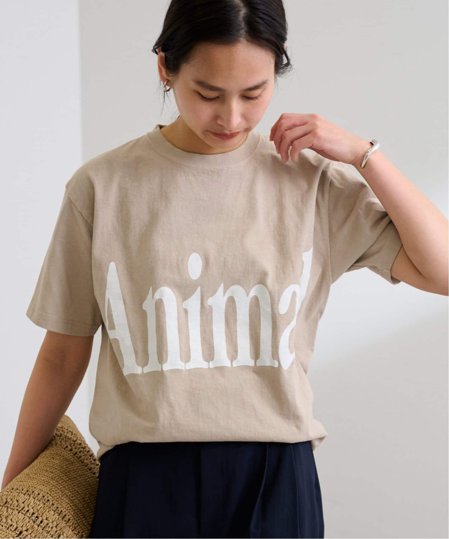 FRAMeWORK STUDIOWEAREALLANIMALS 別注 STUDIO WEAREALLANIMALS 別注 Animals Le（Tシャツ／カットソー