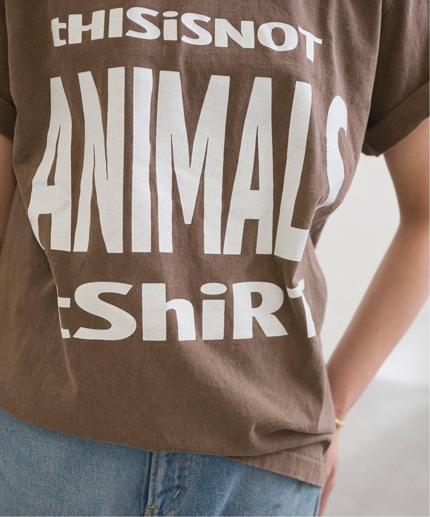 STUDIO WEAREALLANIMALS 別注 This is no（Tシャツ／カットソー