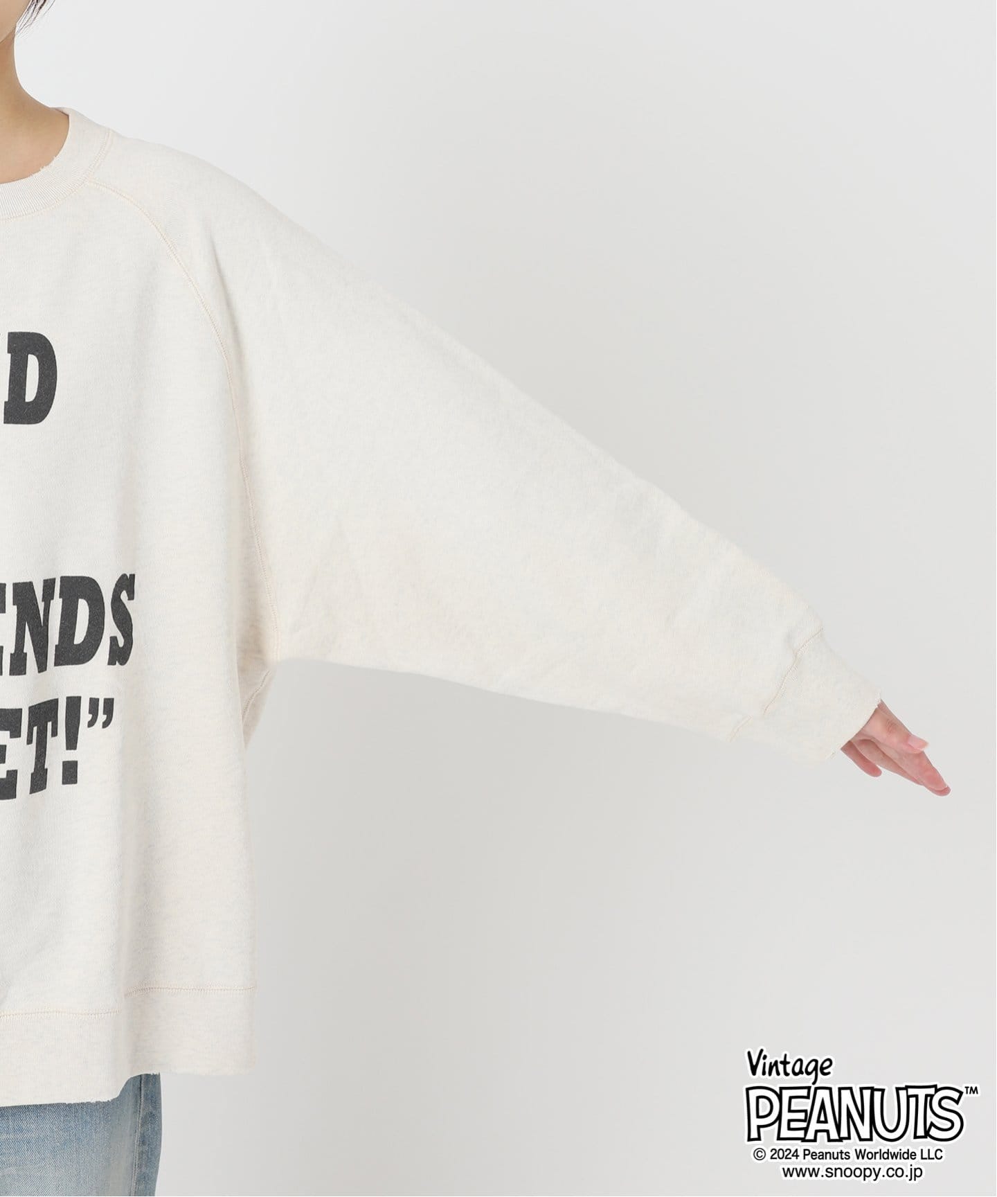 ≪追加≫MEAN MACHINE AGE PEANUTS VTG CREW スウェット CHARLIE