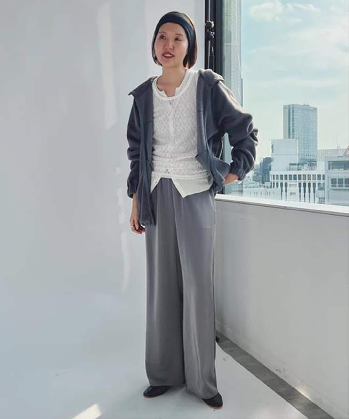 フレームワーク　IRONING/アイロニング flower laceタンクトップ FRAMeWORK｜IRONING/アイロニング flower lace タンクトップ