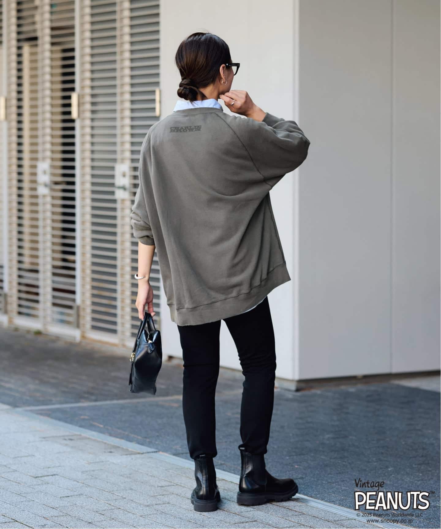 フレームワーク別注mean machine age peanutsスウェット ≪予約≫MEAN MACHINE AGE 別注PEANUTS VTG CREW スウェット