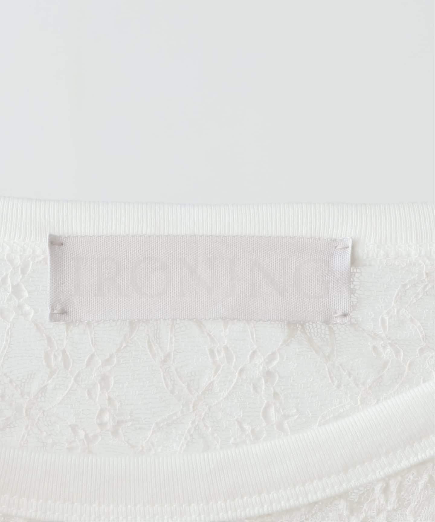 FRAMeWORK IRONING flower lace ロングスリーブ ≪追加予約≫IRONING/アイロニング flower lace ロングスリーブ
