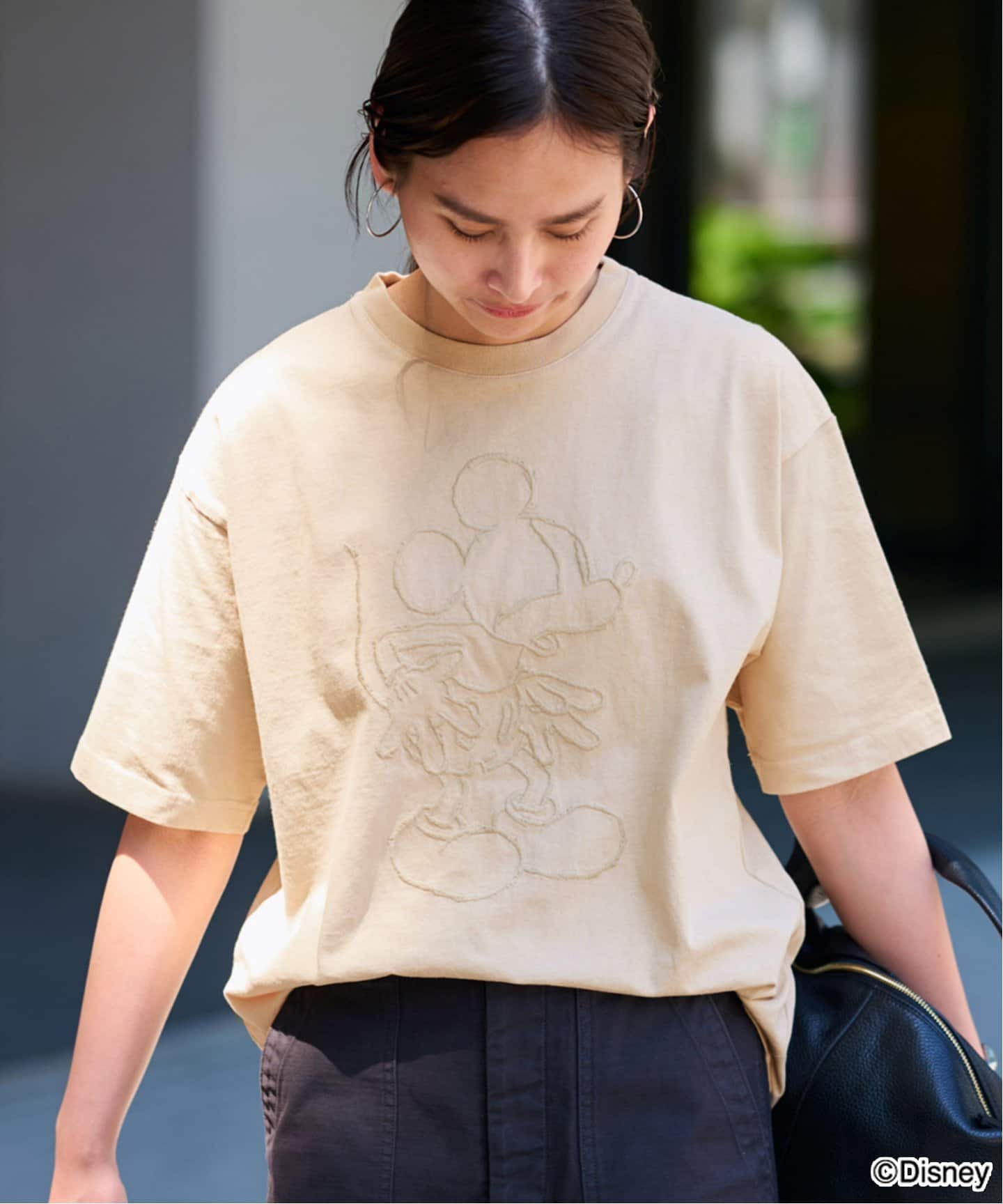 JOHNBULL/ジョンブル ＜MICKEY MOUSE＞ T Embroidery（Tシャツ