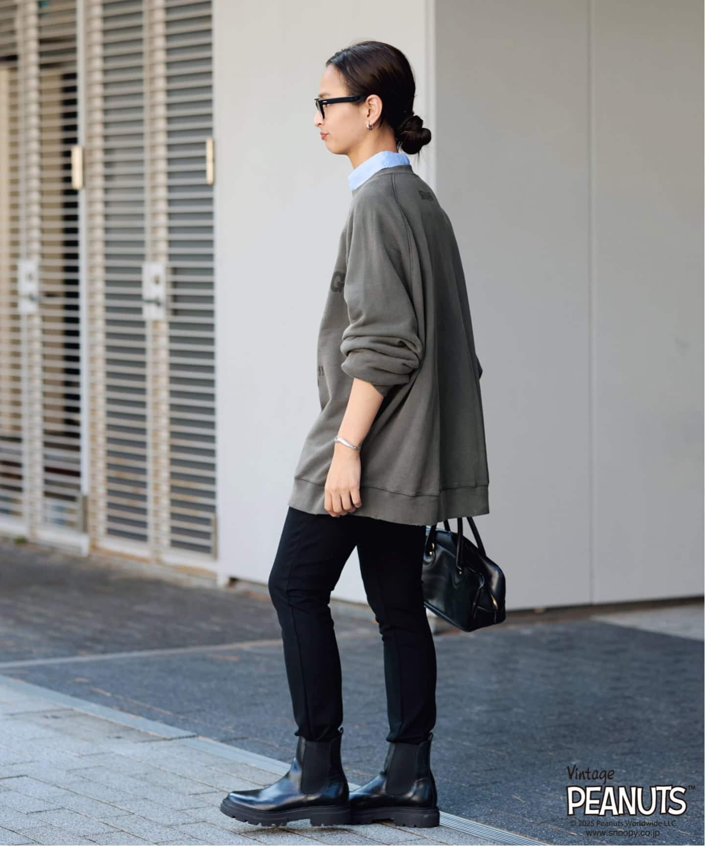 ≪追加≫MEAN MACHINE AGE 別注PEANUTS VTG CREW スウェット 