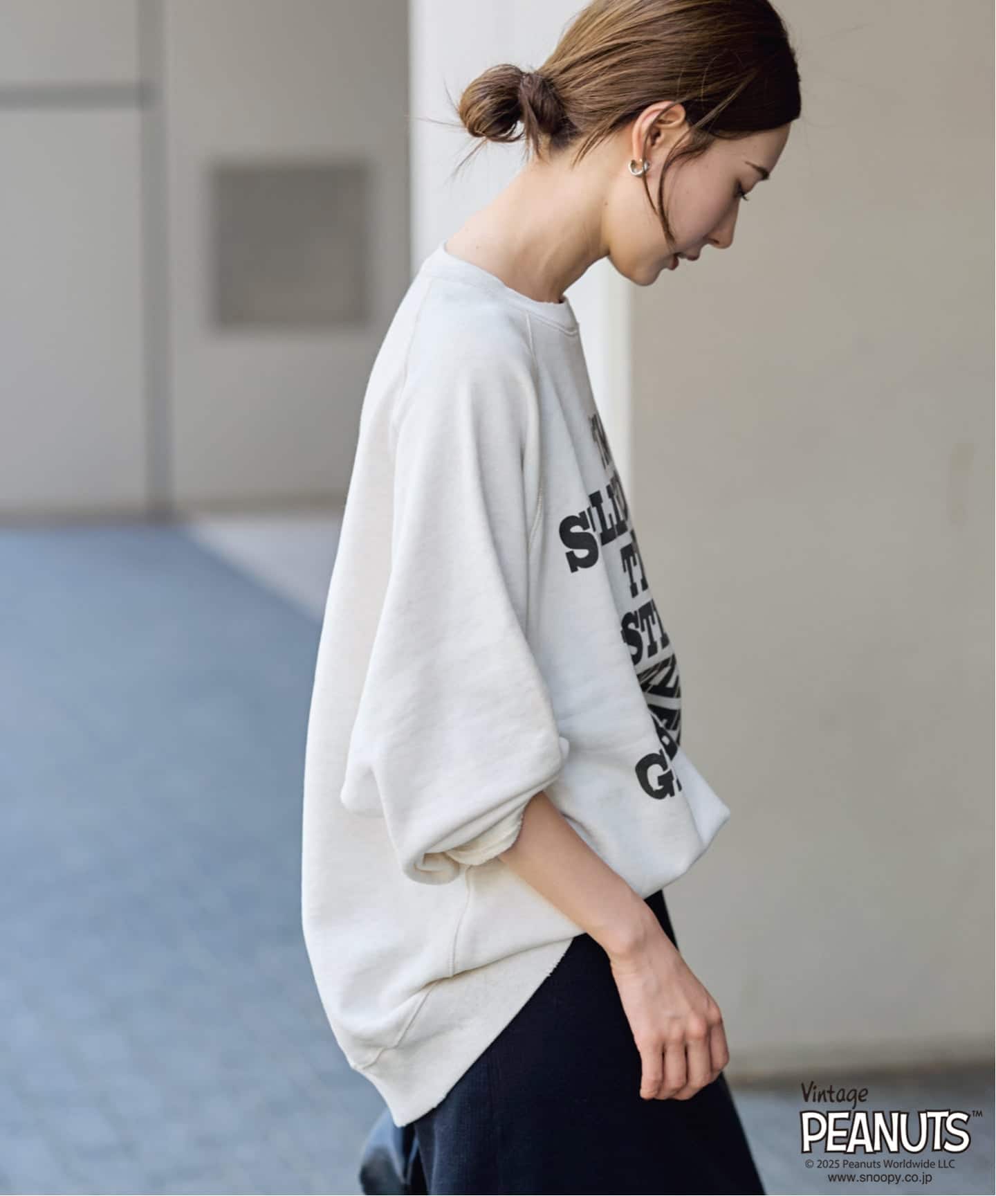 ≪追加予約≫MEAN MACHINE AGE 別注PEANUTS VTG CREW スウェット