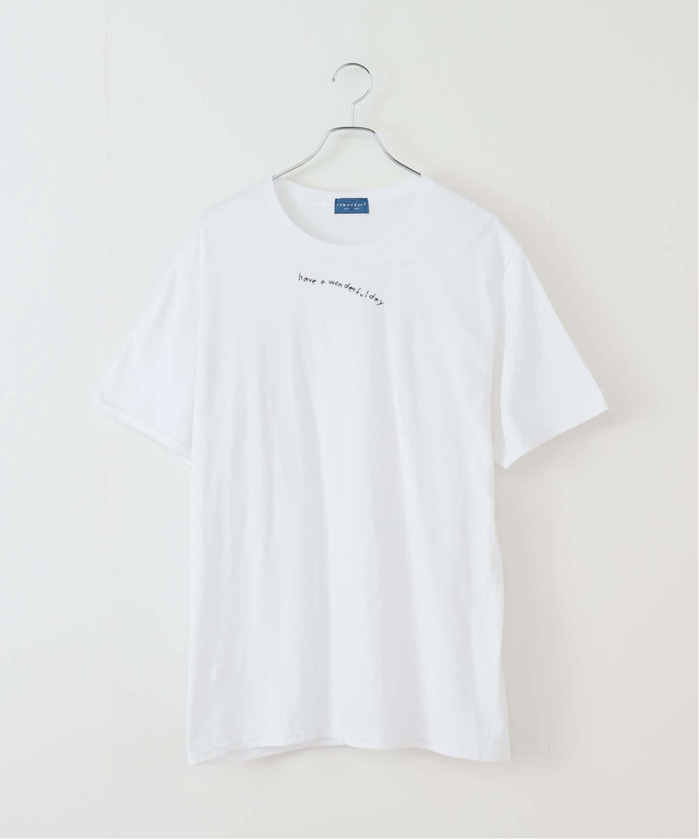 BLAMINK PRE ロゴパッチショートスリーブTEE ホワイト 新品 Sale