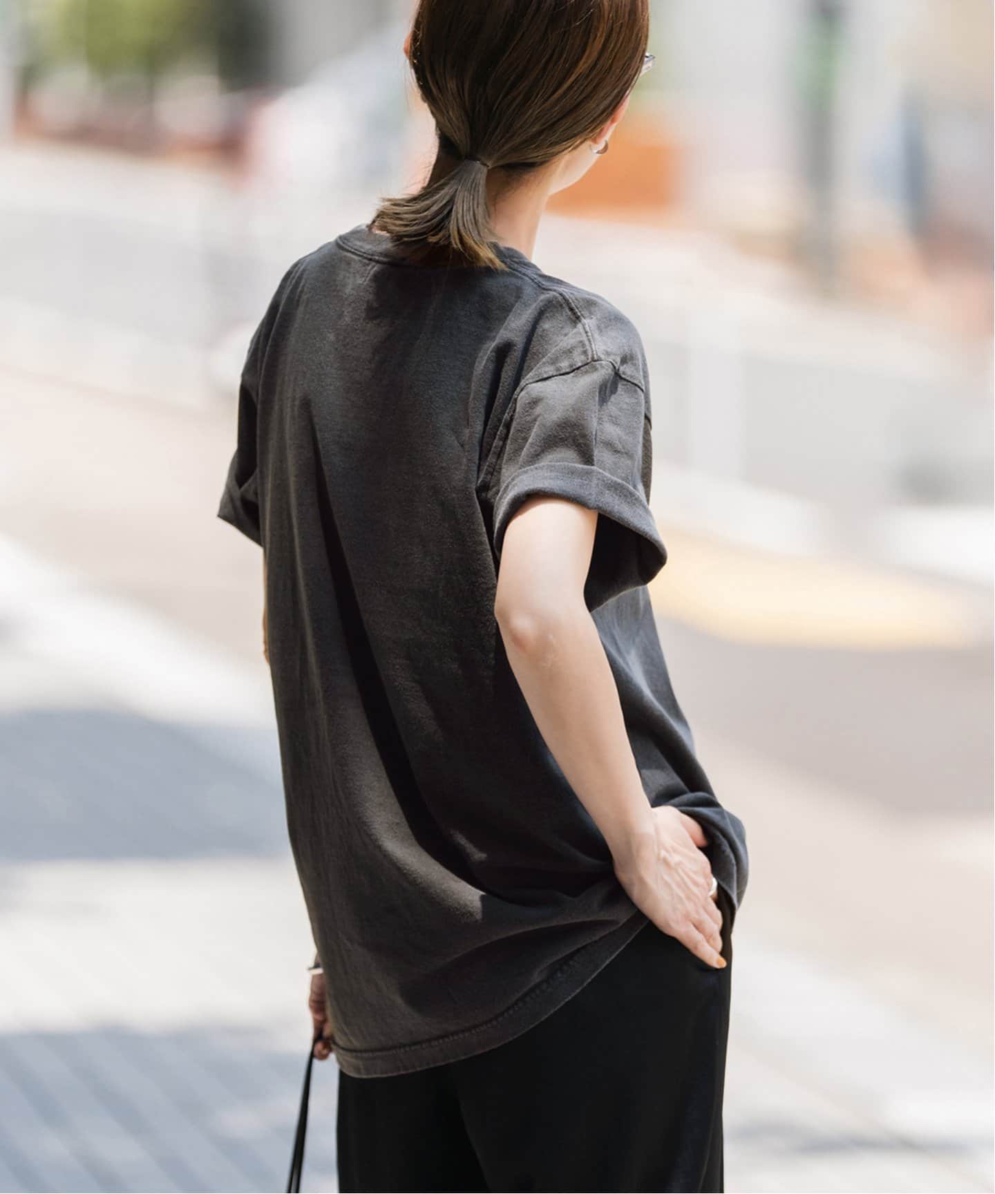トップス GOOD ROCK SPEED/DAVID BOWIE WHITE TEE DAVID BOWIE | デヴィッド・ボウイ GLITTER PRINT T-SHIRT