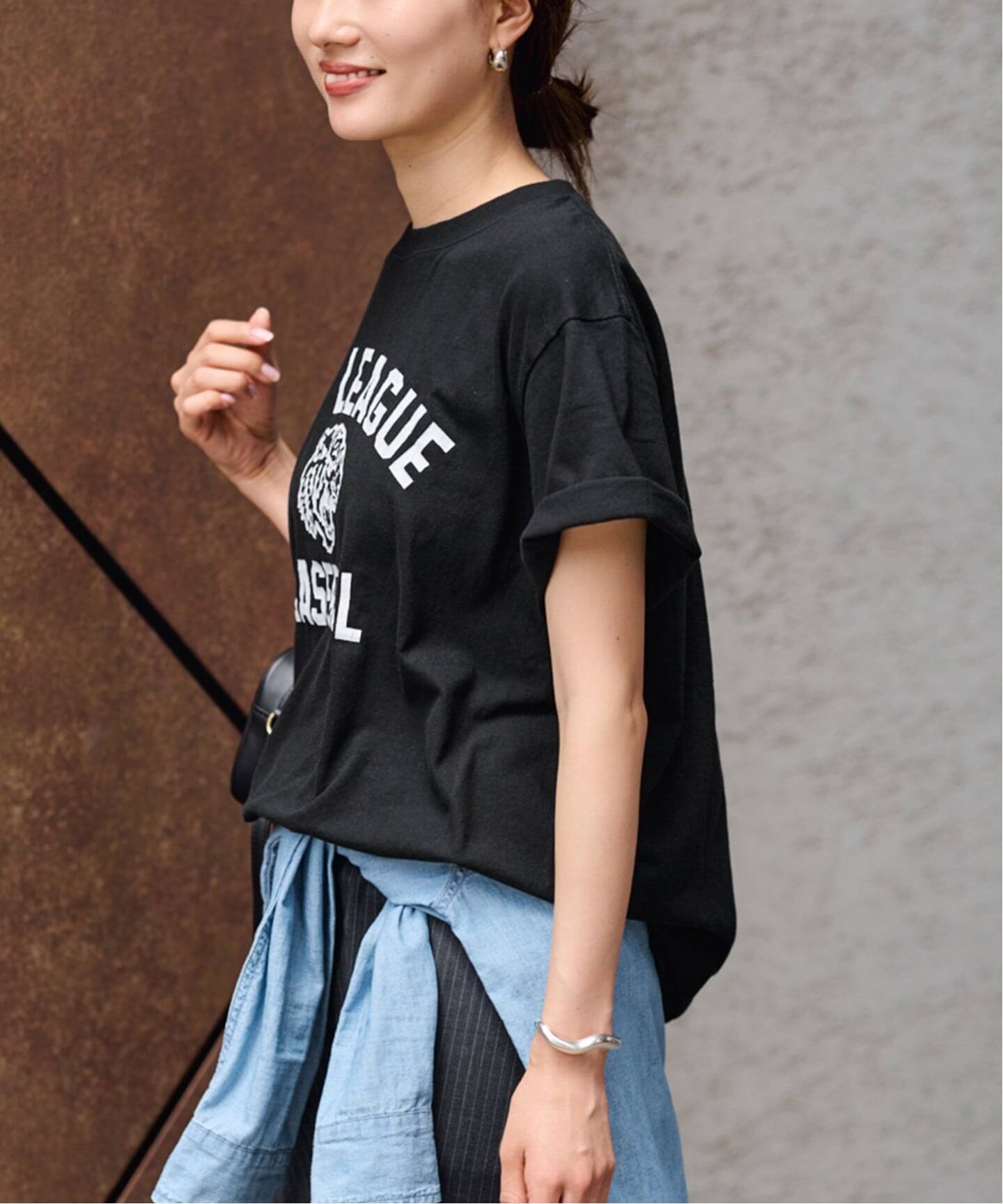 ★フレームワーク★GULFCOAST SPORTSWEAR Tシャツ ブラウン フレームワーク FRAMeWORK ≪追加≫GULFCOAST SPORTSWEAR 別注