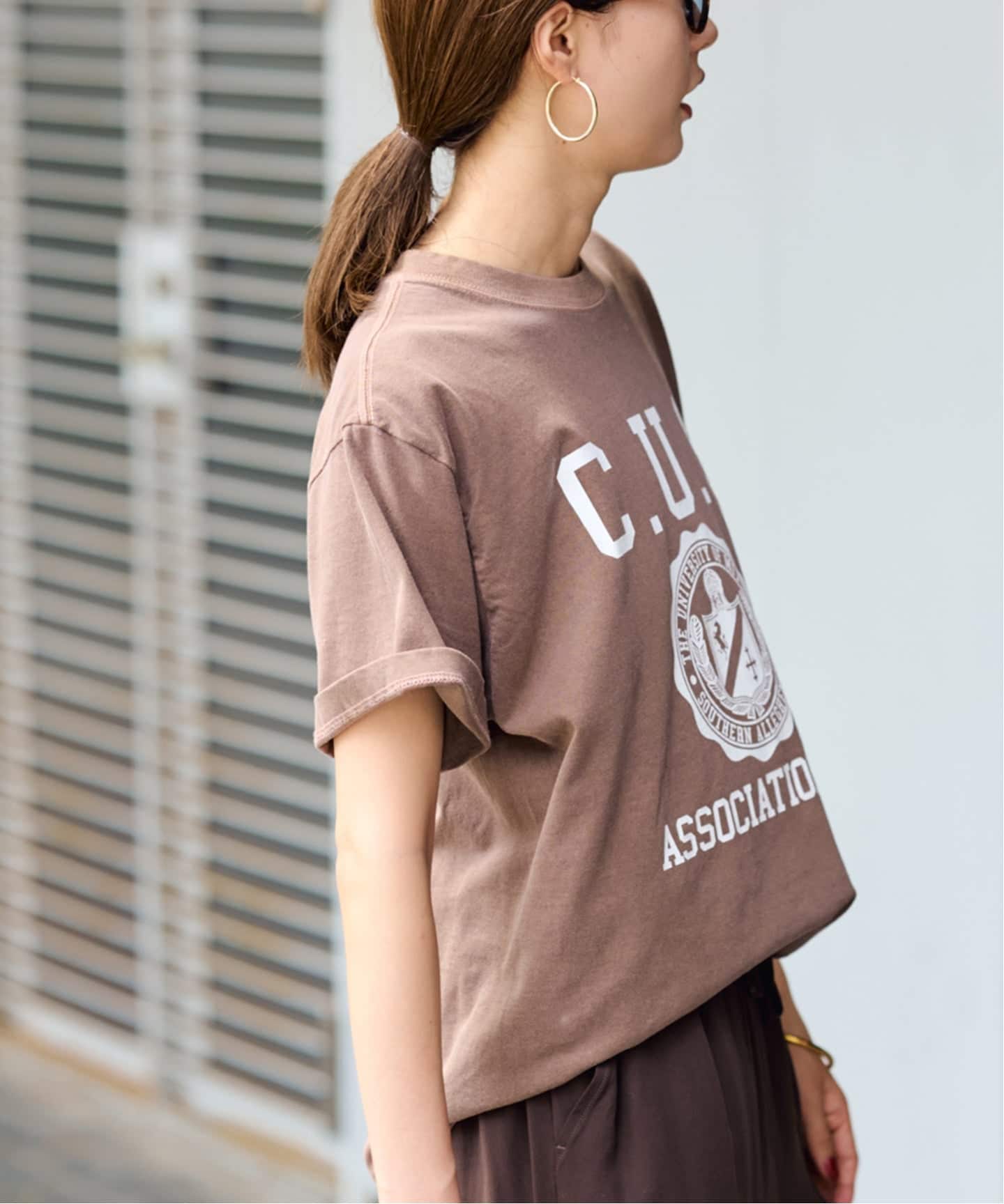 ULFCOAST SPORTSWEAR 別注CREW TEE FRAMeWORK tシャツ GULFCOAST SPORTSWEAR 別注CREW TEE