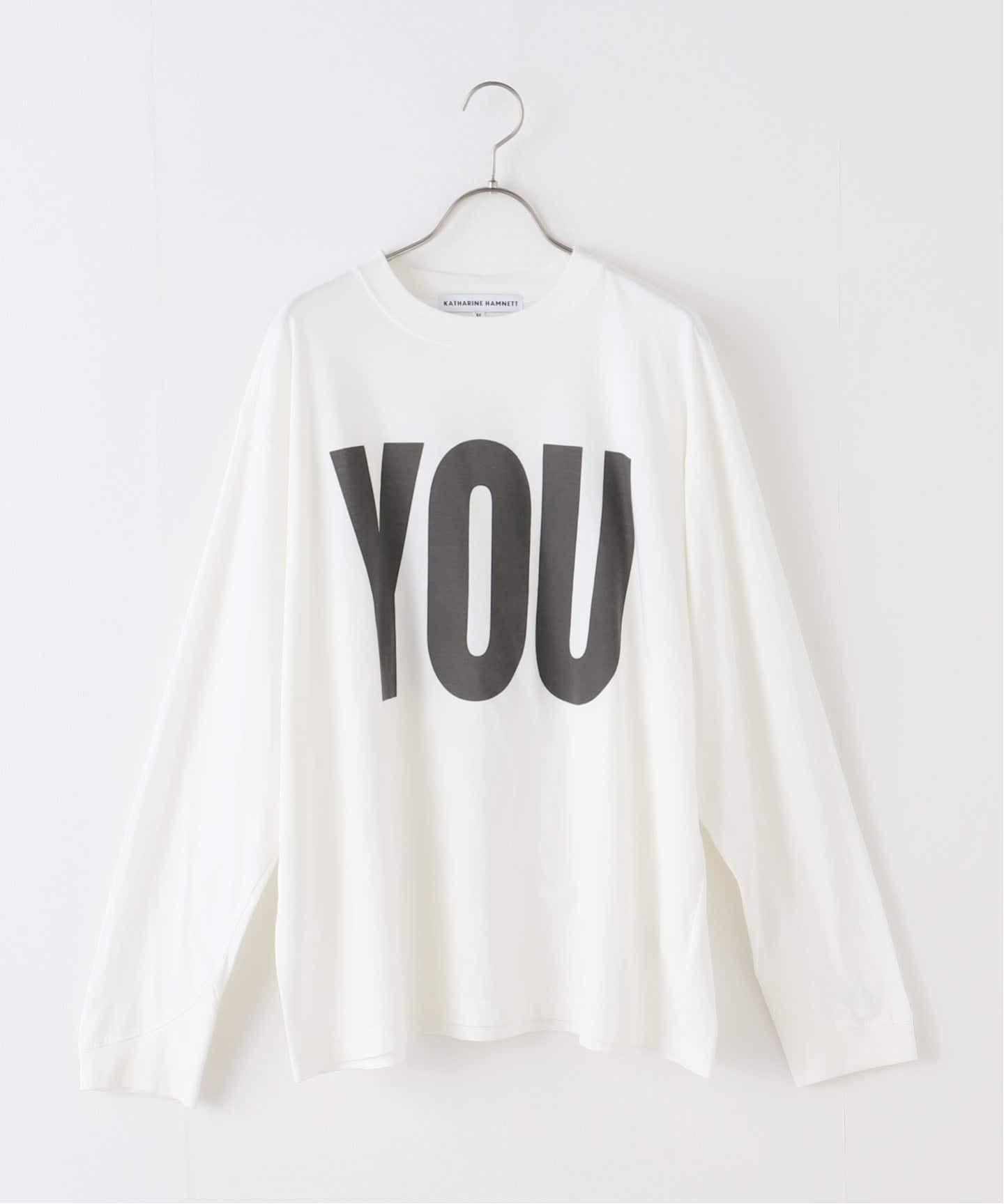 KATHARINE HAMNETT / キャサリン ハムネット LONG SS SLOGAN TEE