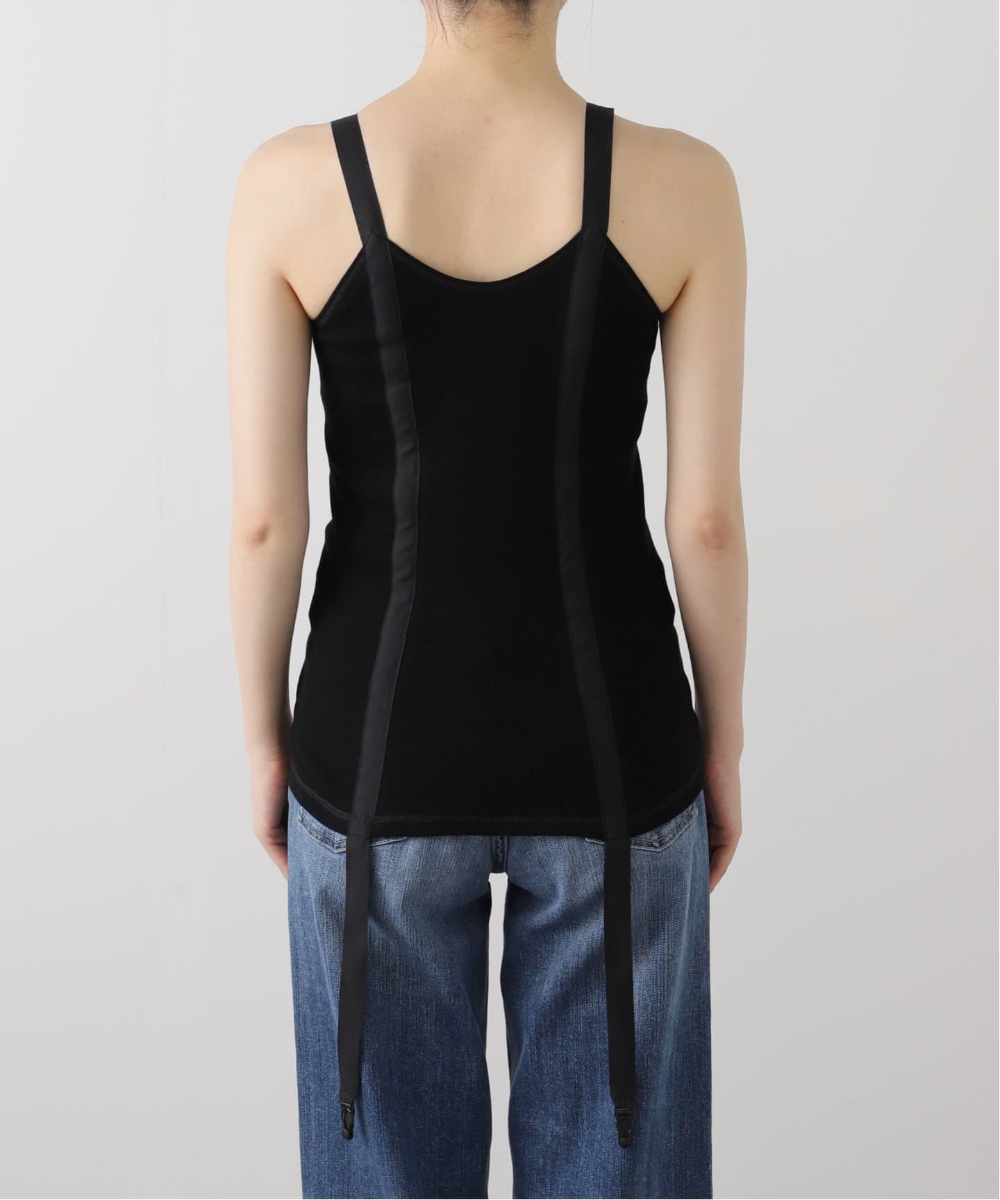 OVERNEATH+THENIME 別注 GARTET TANK 072 RIB：タンクトップ（T