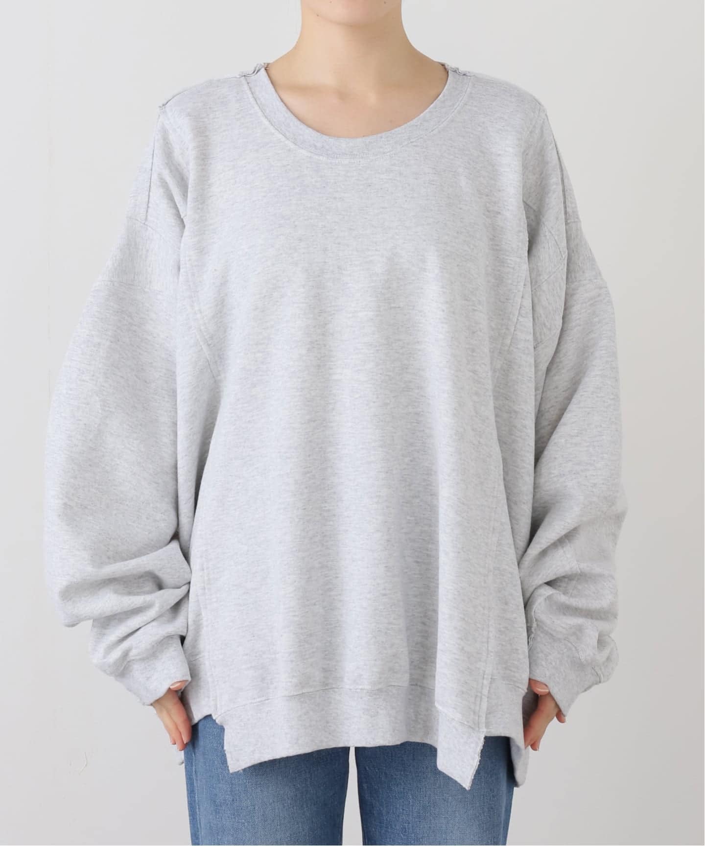 OLDPARK / オールドパーク BAGGY SWEAT SHIRT（スウェット）｜THENIME