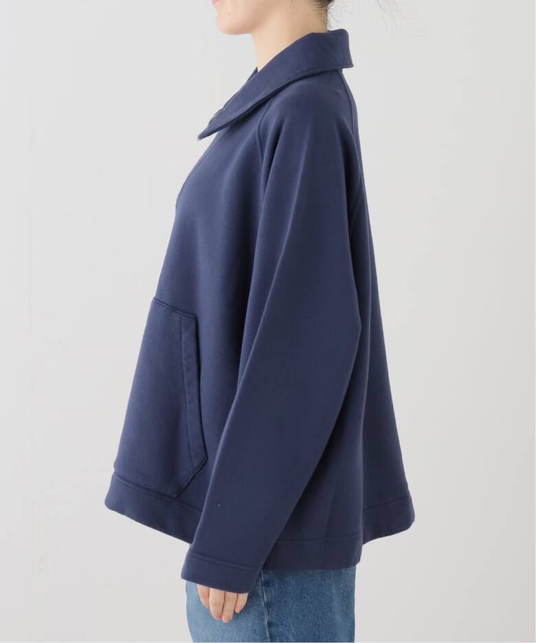 KATHARINE HAMNETT / キャサリン ハムネットOVERDYED HARFZIPSWEAT（T