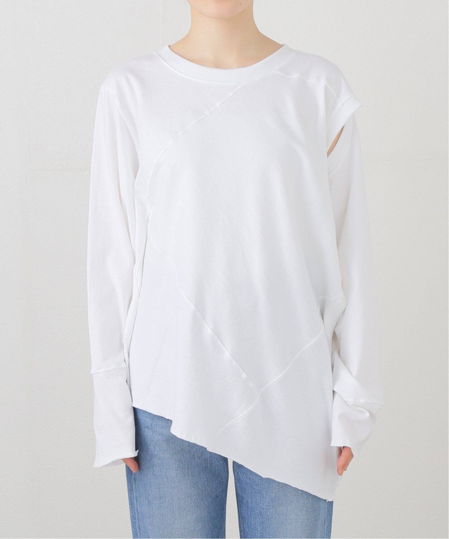【OLD PARK/オールドパーク】　2WAY TEE NUMBER OLD PARK（オールド パーク） OP-399 2WAY TEE[FINAL SALE]の