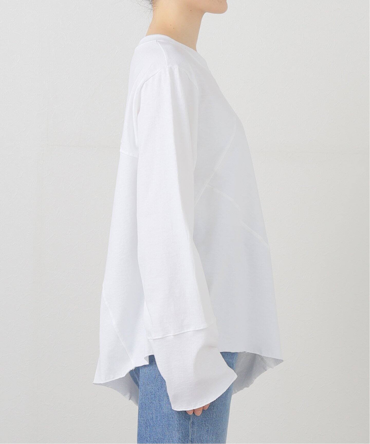 【OLD PARK/オールドパーク】　2WAY TEE NUMBER OLD PARK 2 WAY TEE OPT-06（Tシャツ／カットソー）｜THENIME