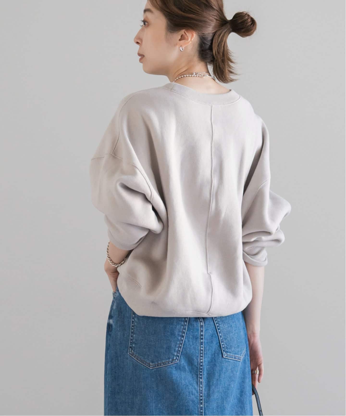 追加》ナッピングオーバーニュアンススウェット（スウェット）｜NOBLE