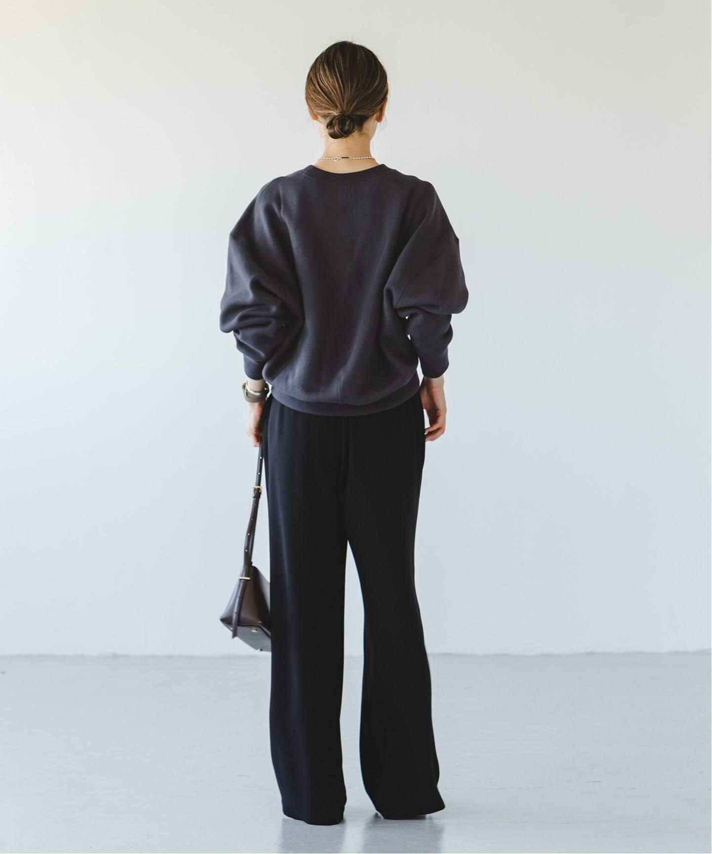 WEB限定追加》ナッピングオーバーニュアンススウェット（スウェット