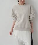 《WEB限定追加》ナッピングオーバーニュアンススウェット